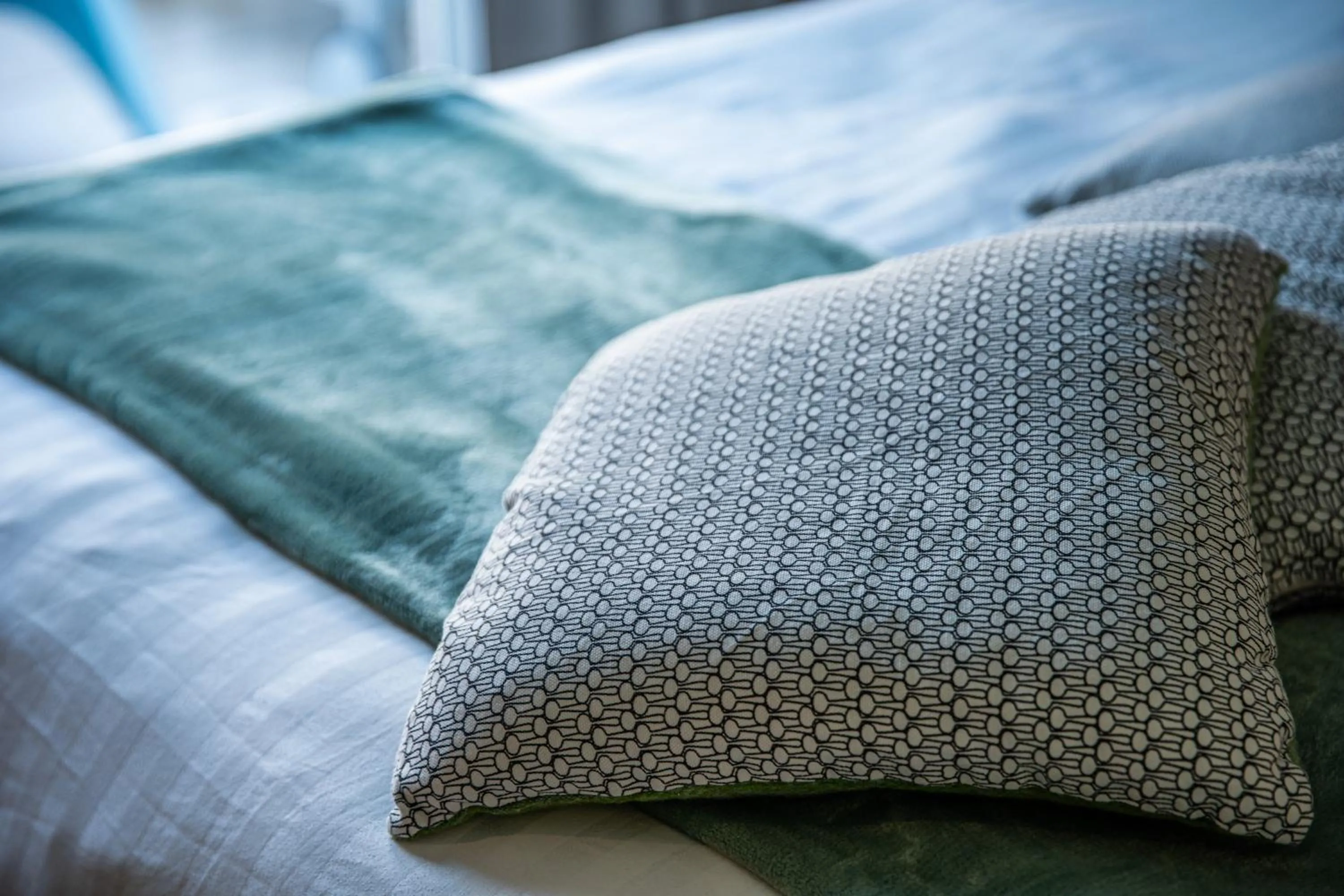 Decorative detail, Bed in Fred&Breakfast