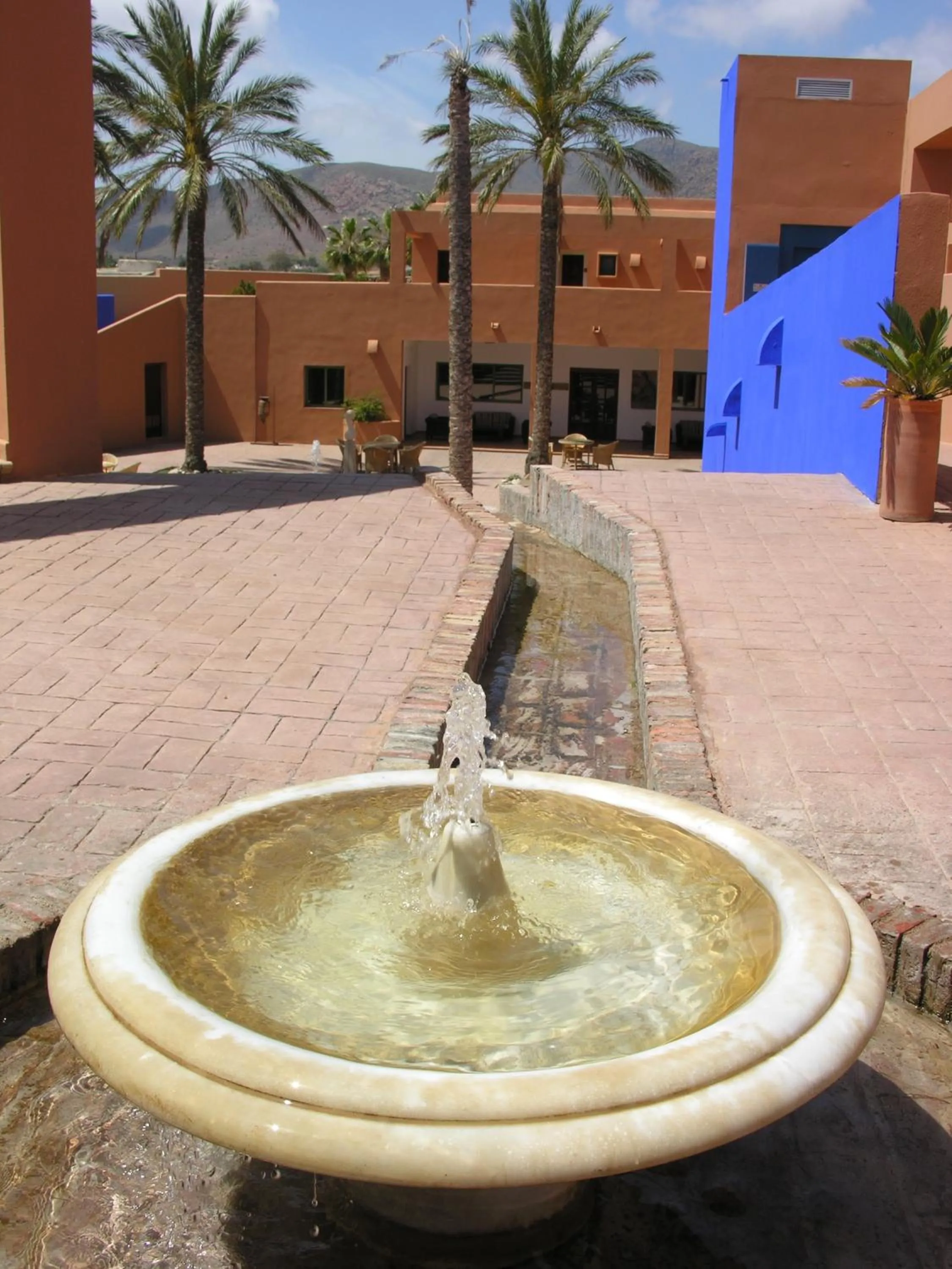 Patio in Hotel de Naturaleza Rodalquilar & Spa Cabo de Gata