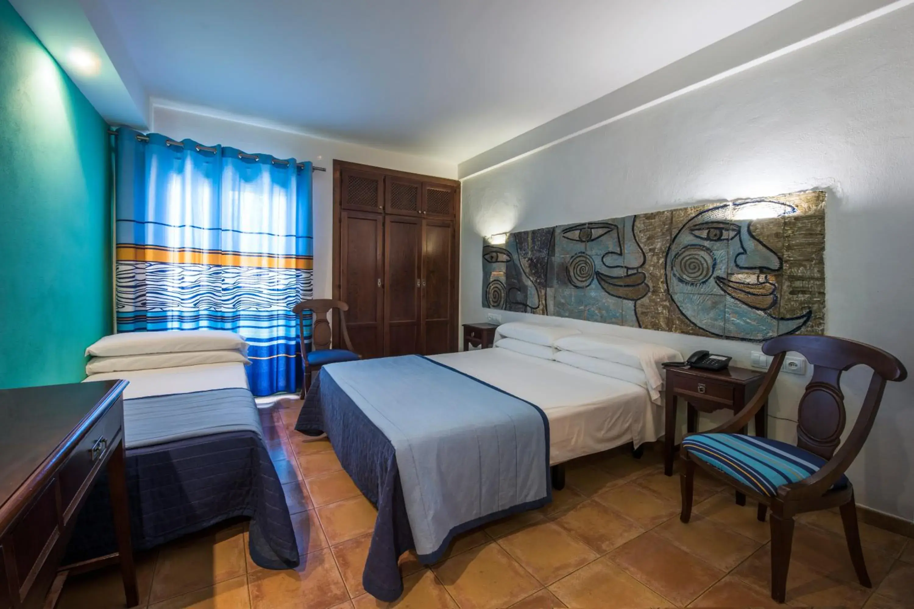 Double Room with Extra Bed (3 Adults) in Hotel de Naturaleza Rodalquilar & Spa Cabo de Gata Double Room with Extra Bed (3 Adults) in Hotel de Naturaleza Rodalquilar & Spa Cabo de Gata