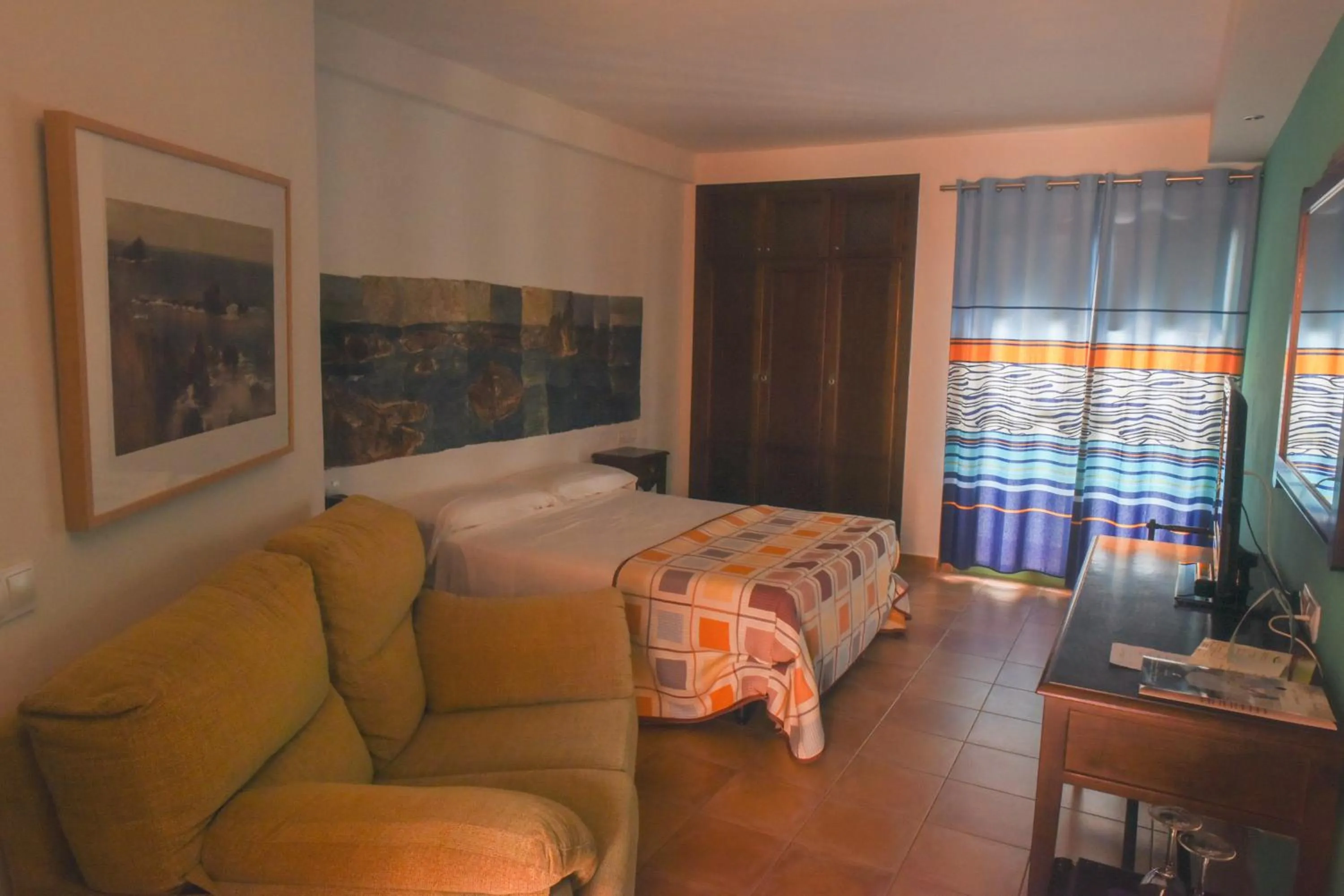 Bed in Hotel de Naturaleza Rodalquilar & Spa Cabo de Gata