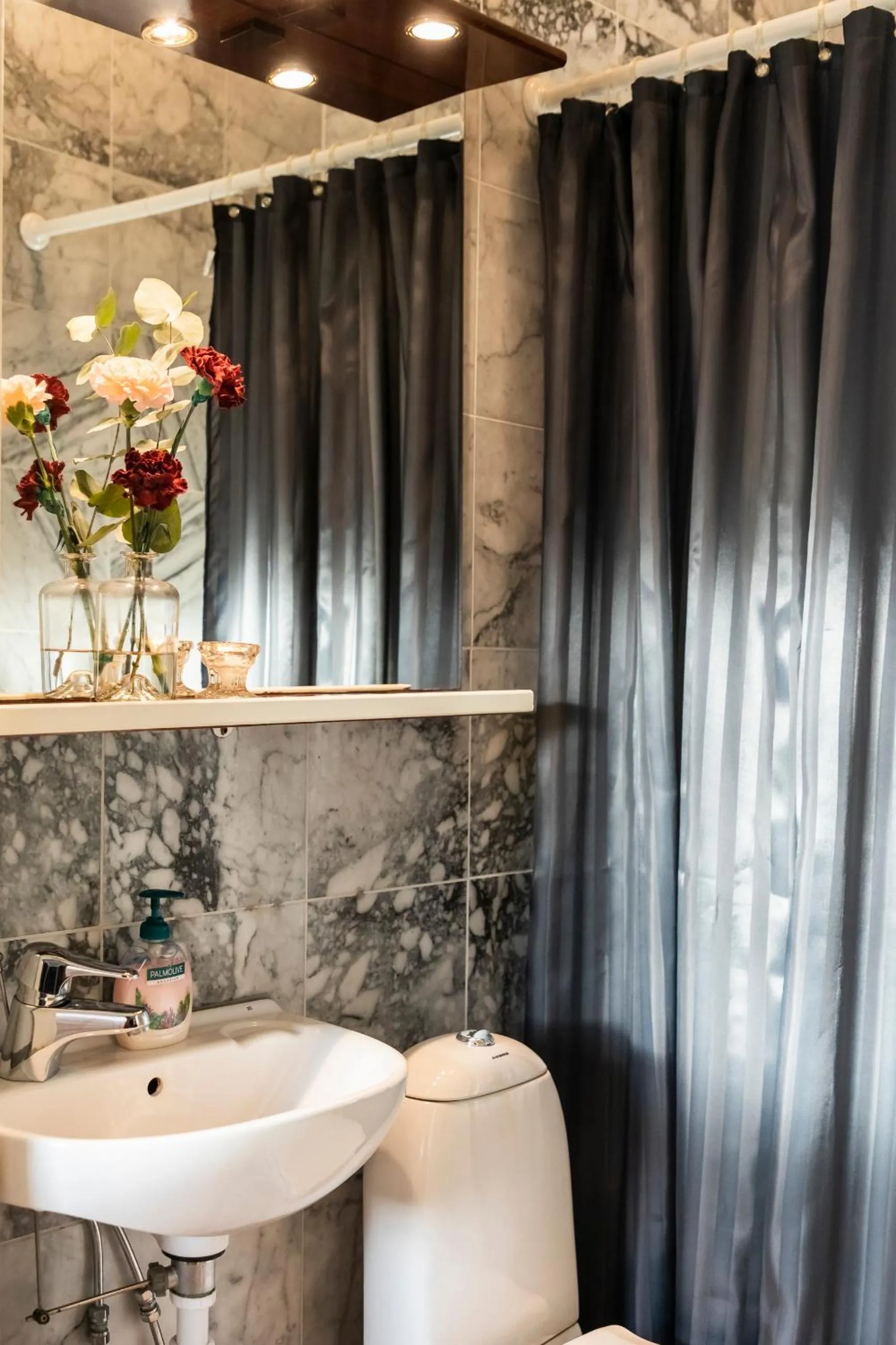 Bathroom in Skotteksgården Cottages