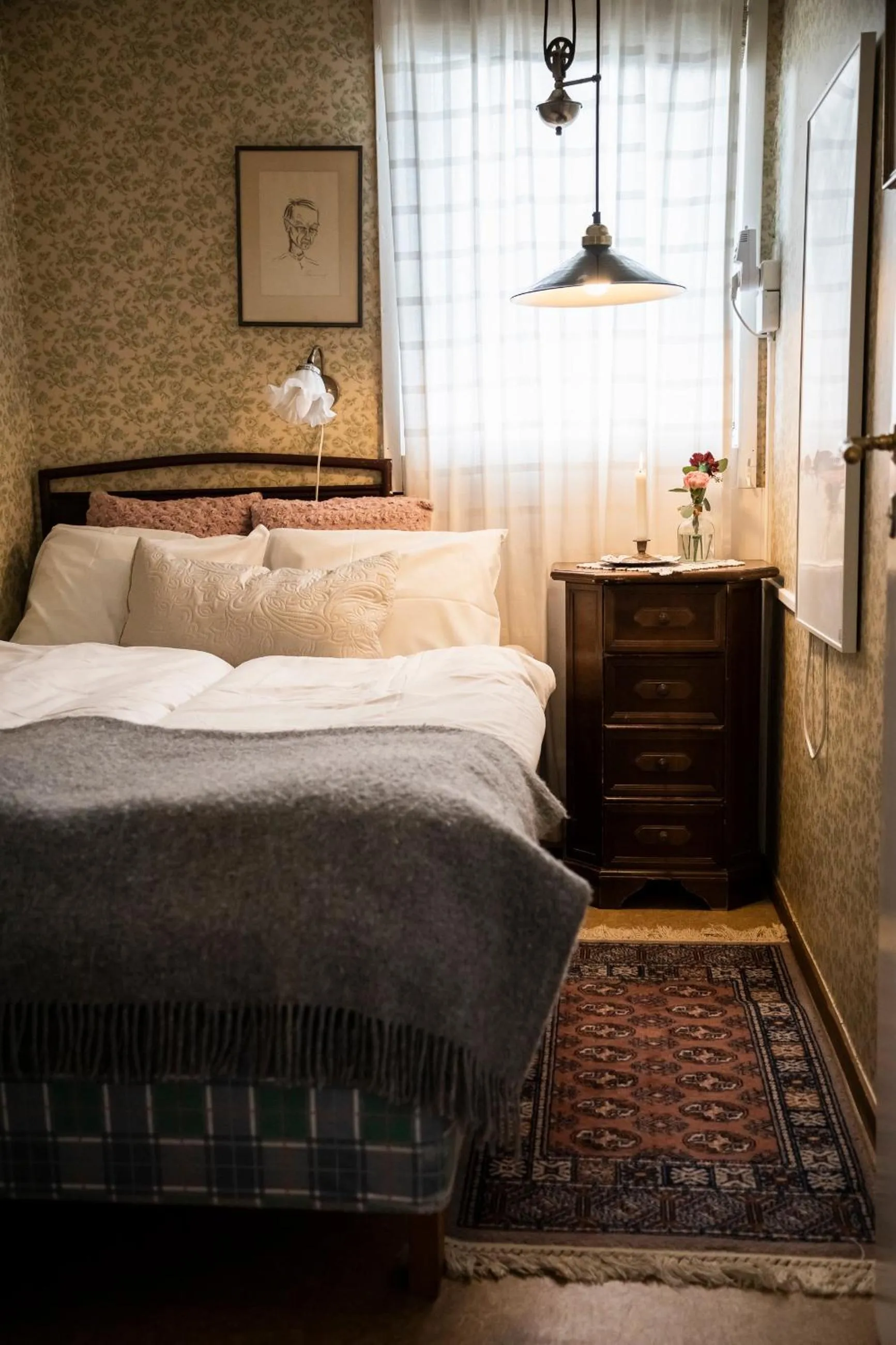 Bedroom, Bed in Skotteksgården Cottages