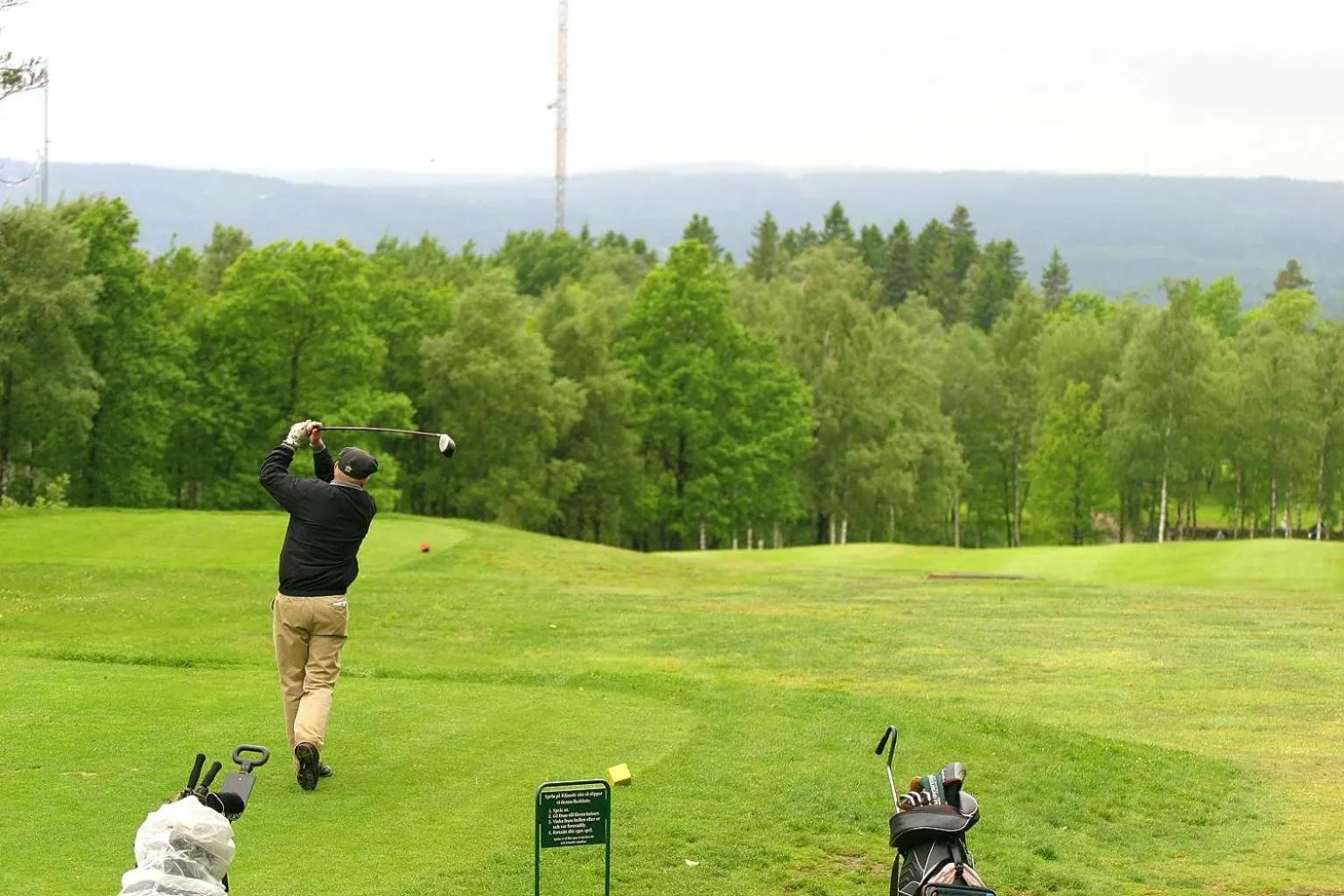 Golfcourse in Skotteksgården Cottages