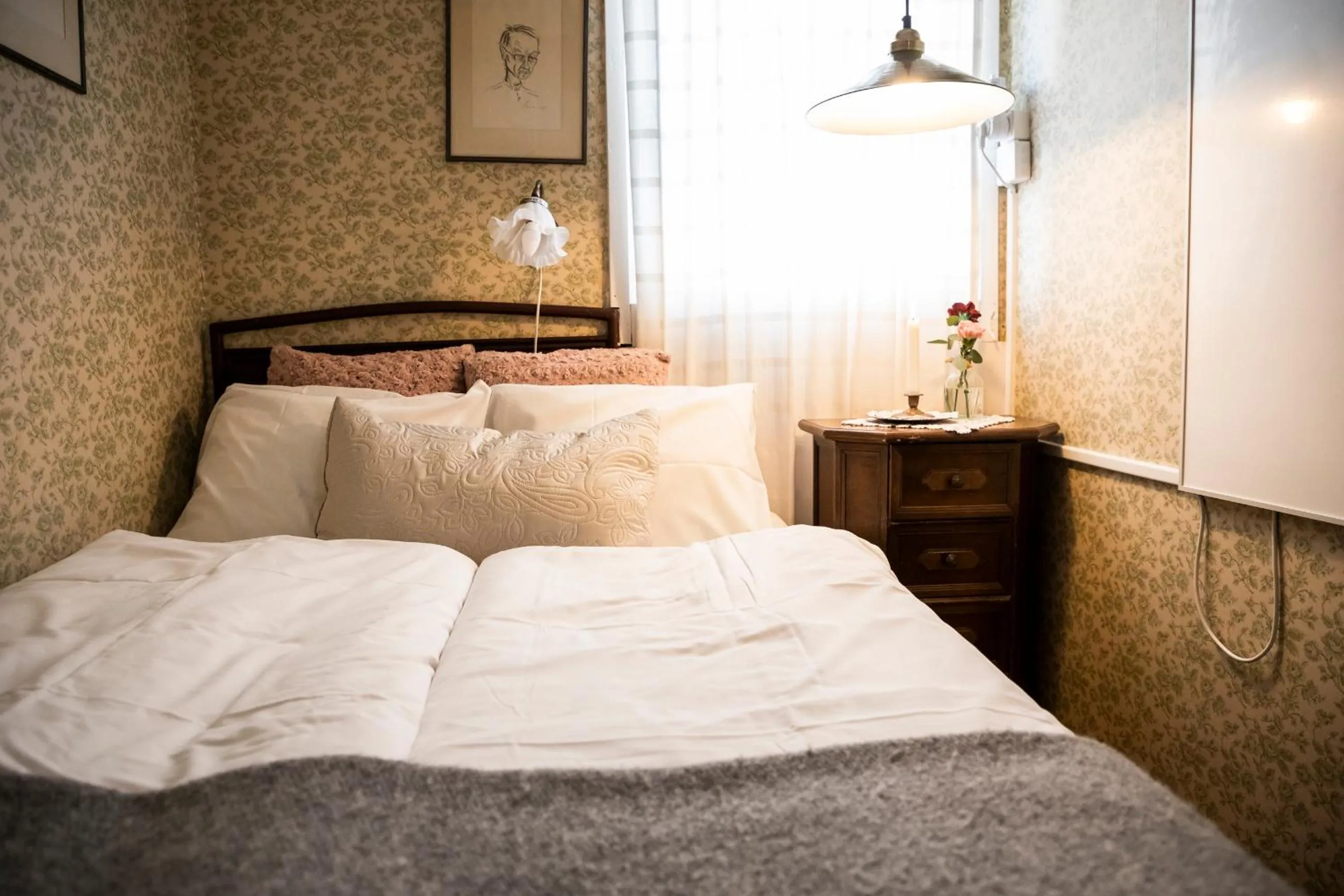 Bedroom, Bed in Skotteksgården Cottages
