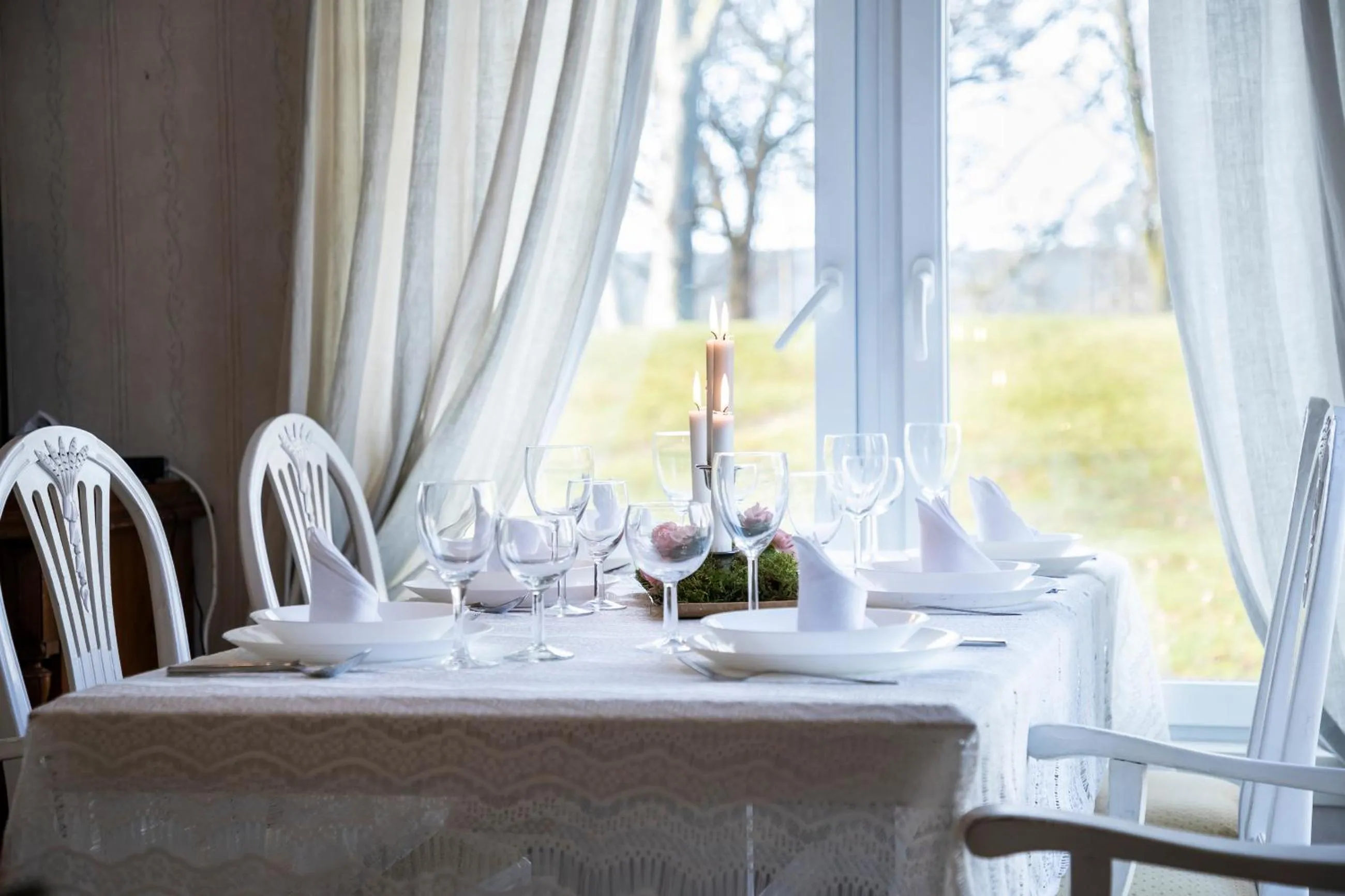 Living room in Skotteksgården Cottages