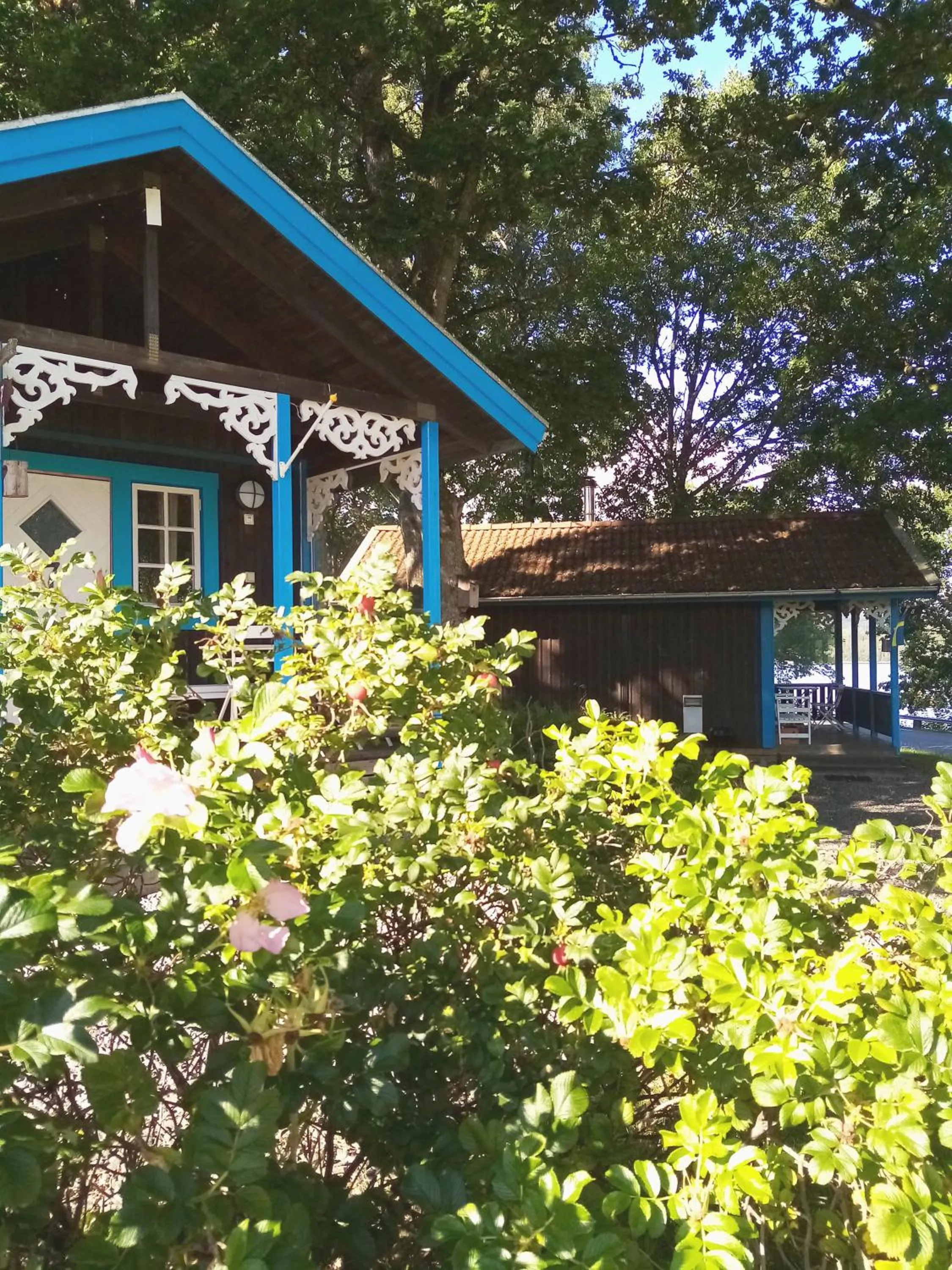 Garden in Skotteksgården Cottages