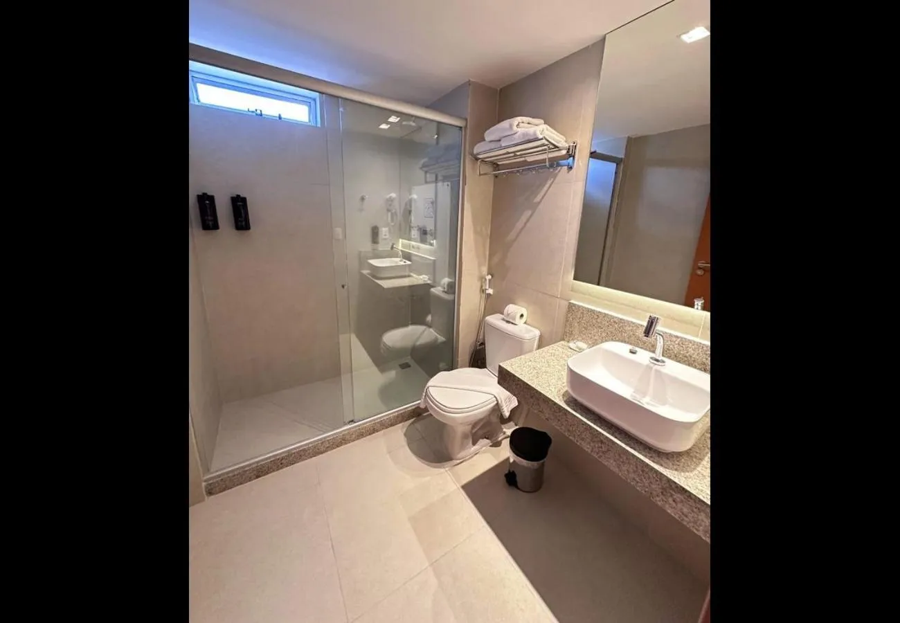 Bathroom in Hotel Caiçara João Pessoa