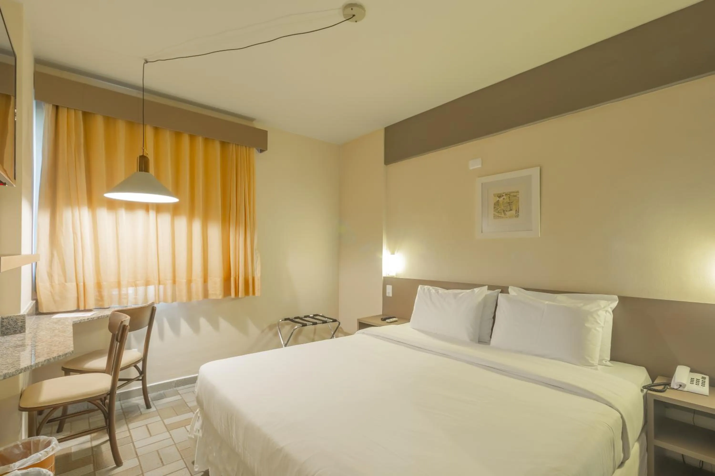 Bed in Hotel Caiçara João Pessoa