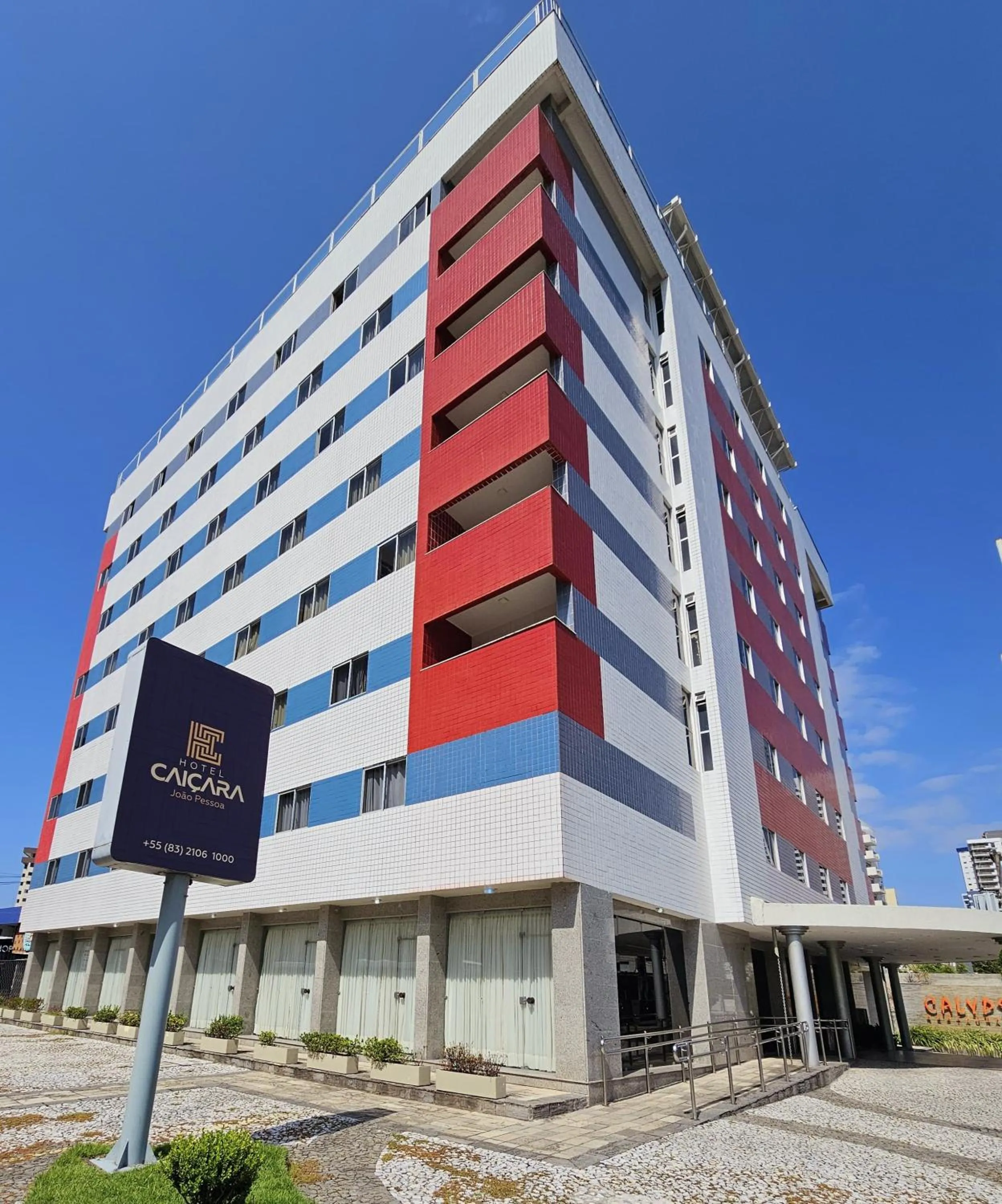 Property building in Hotel Caiçara João Pessoa