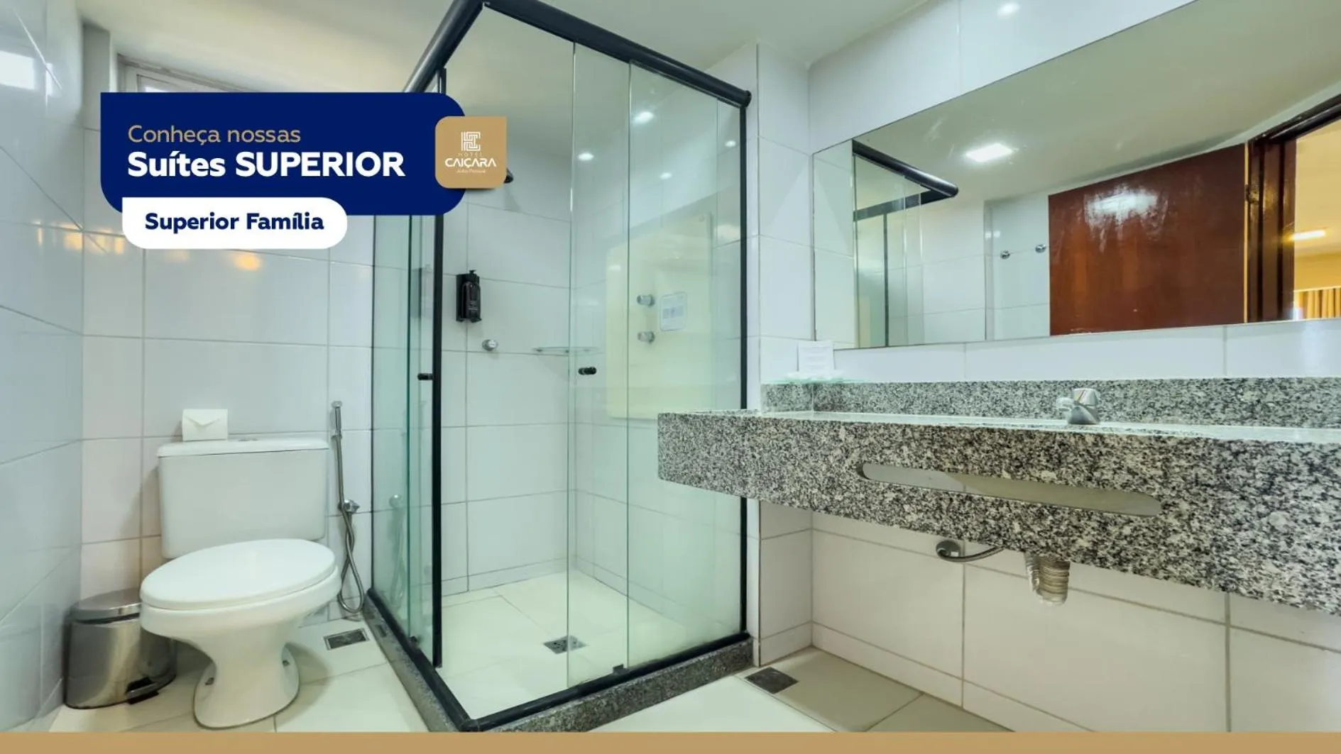 Shower in Hotel Caiçara João Pessoa