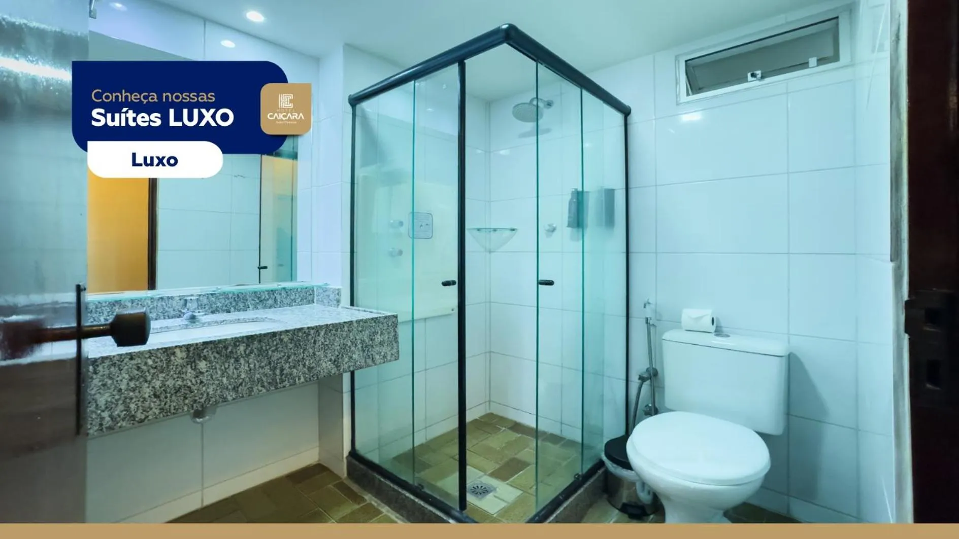 Shower in Hotel Caiçara João Pessoa