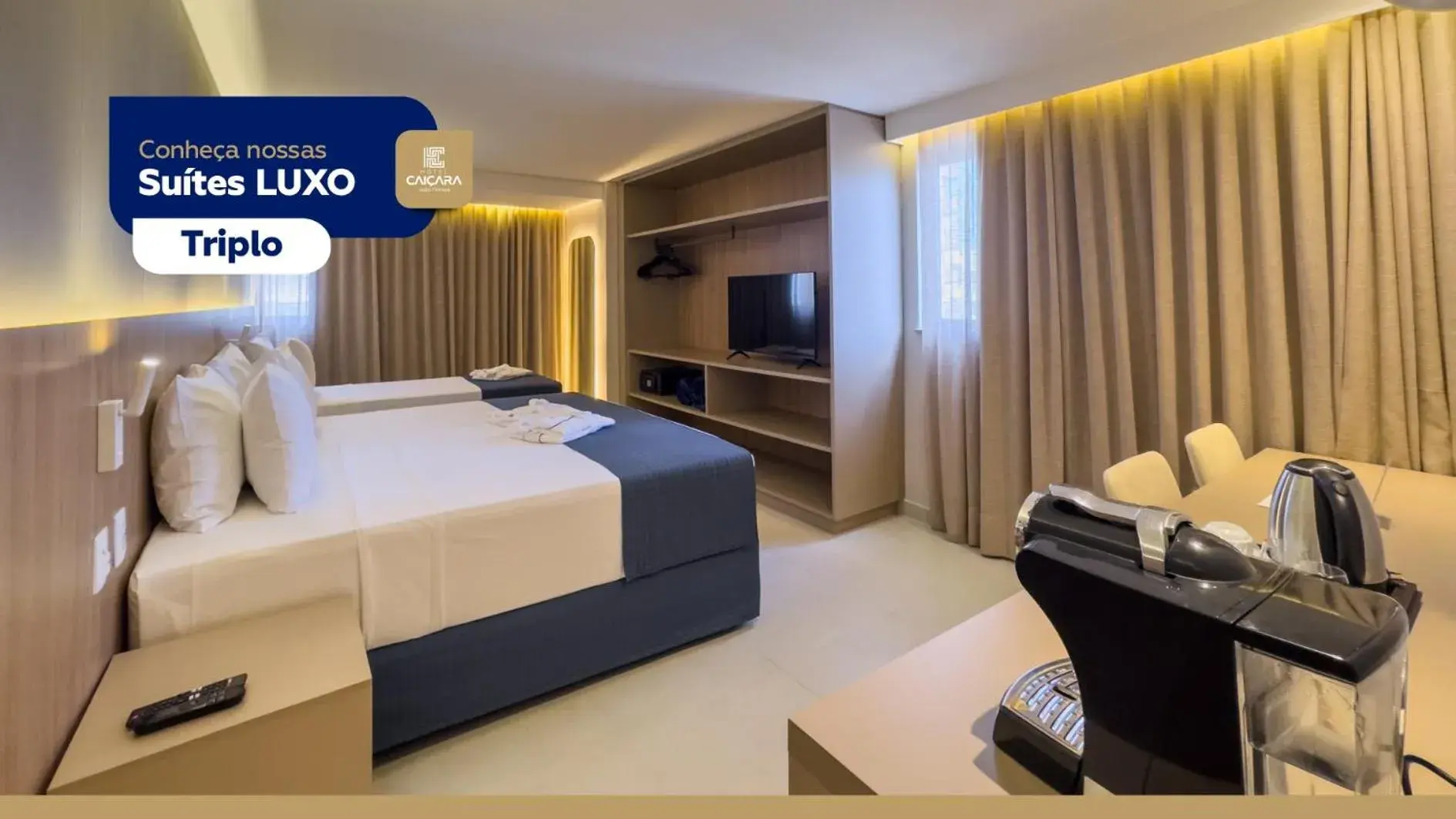 Luxury Triple Room in Hotel Caiçara João Pessoa Luxury Triple Room in Hotel Caiçara João Pessoa