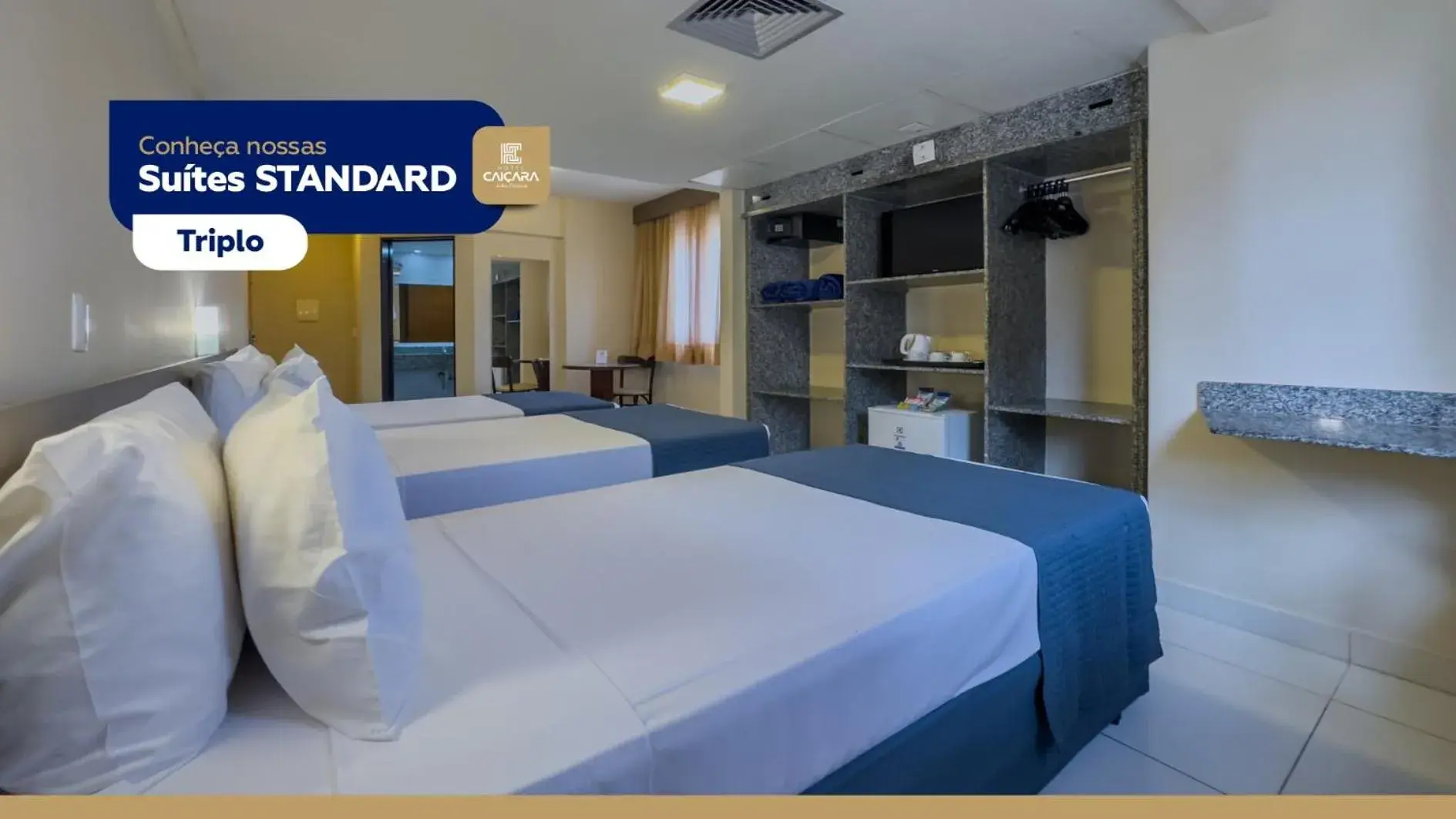 Standard Triple Room in Hotel Caiçara João Pessoa Standard Triple Room in Hotel Caiçara João Pessoa