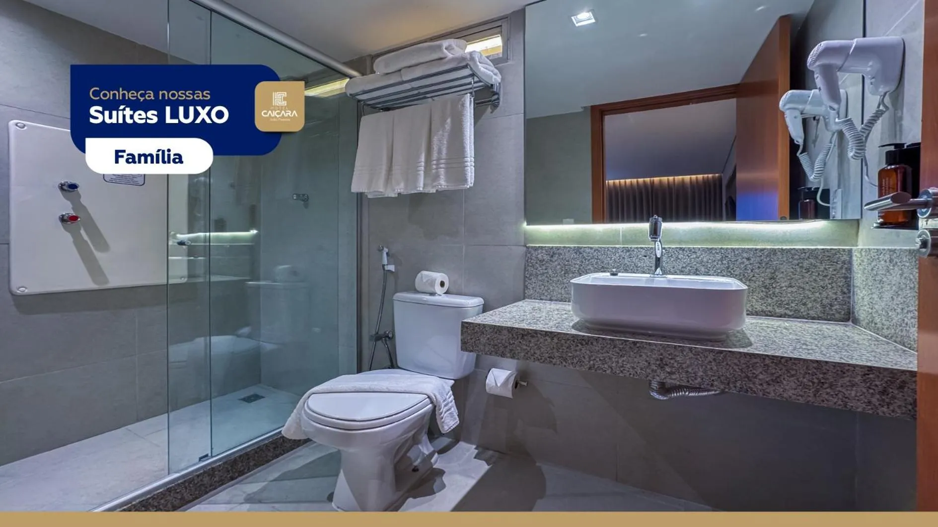 Shower in Hotel Caiçara João Pessoa