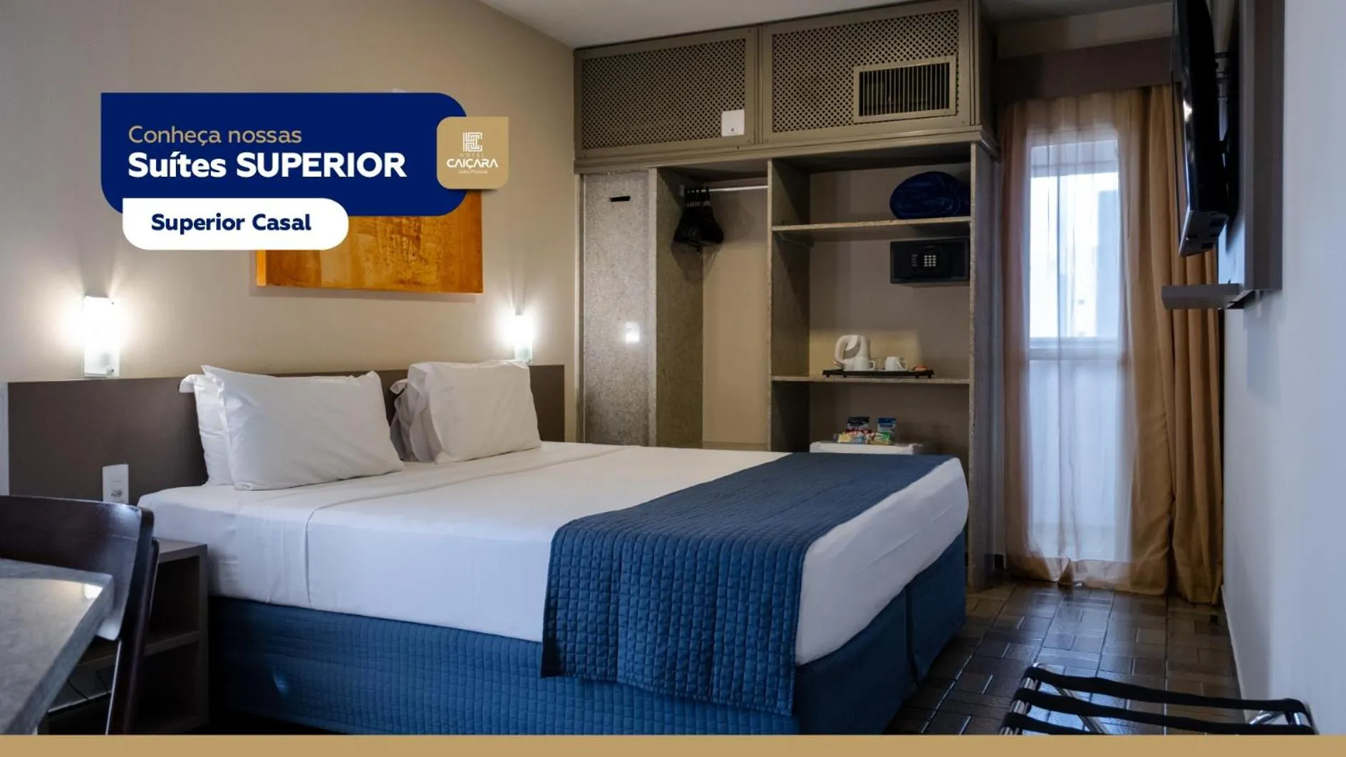 Bedroom, Bed in Hotel Caiçara João Pessoa