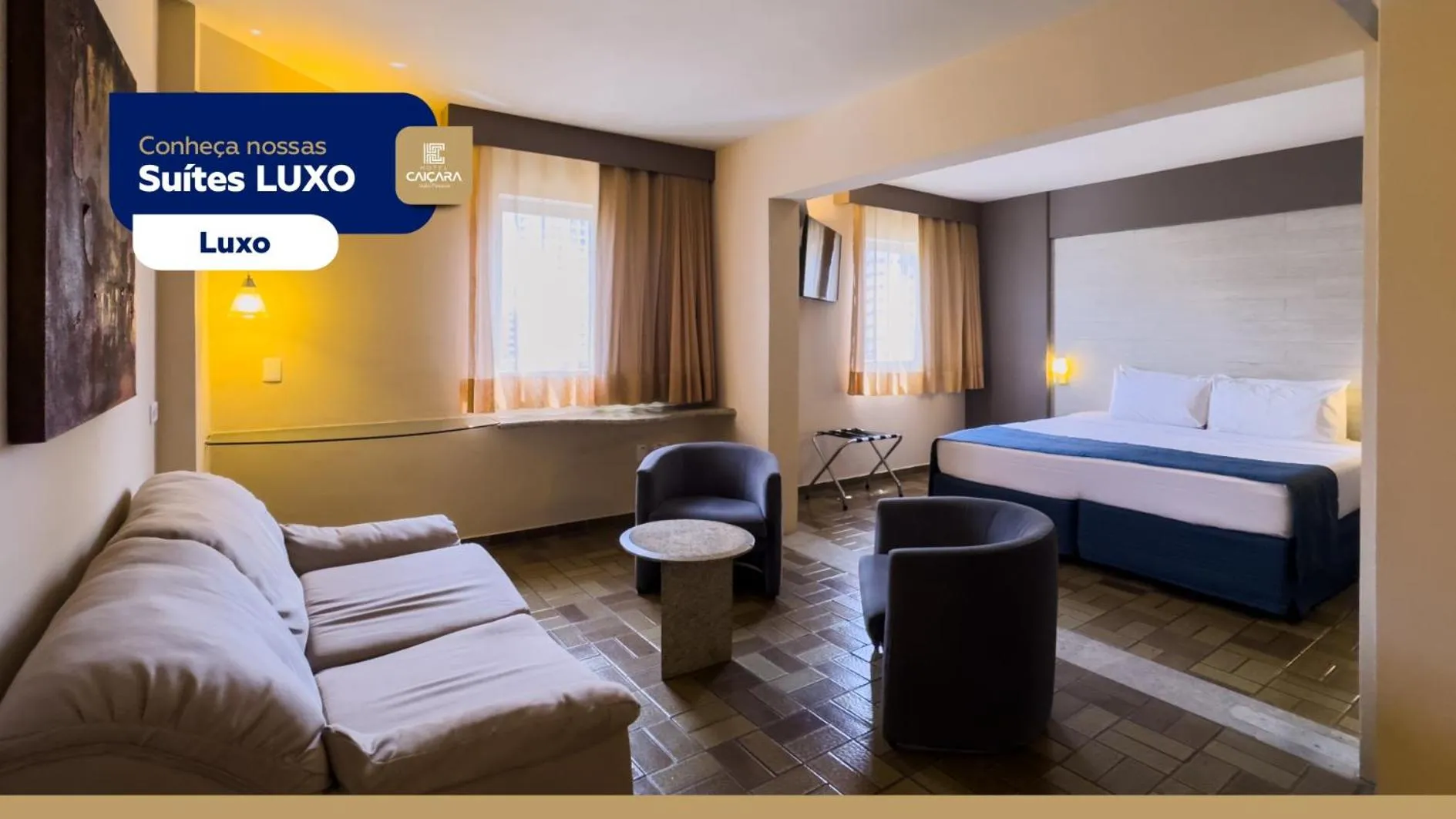 Bedroom, Bed in Hotel Caiçara João Pessoa