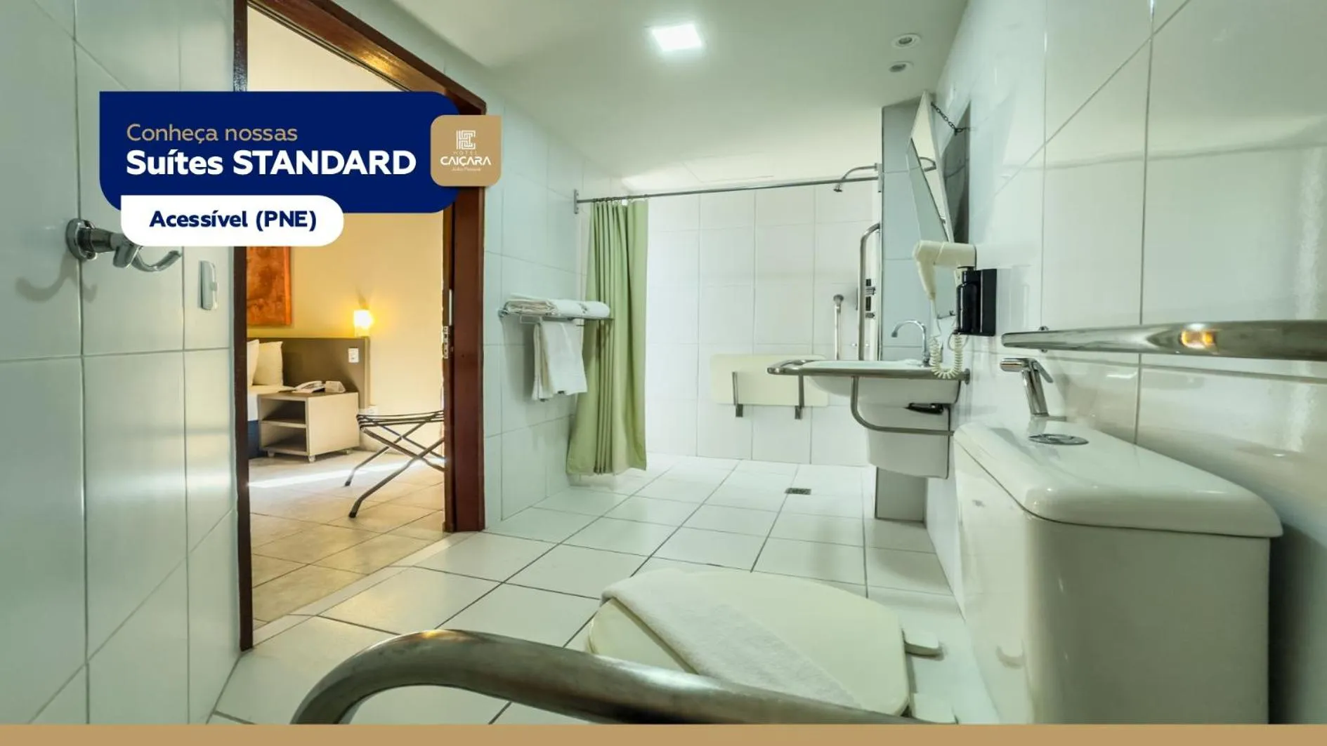 Toilet in Hotel Caiçara João Pessoa