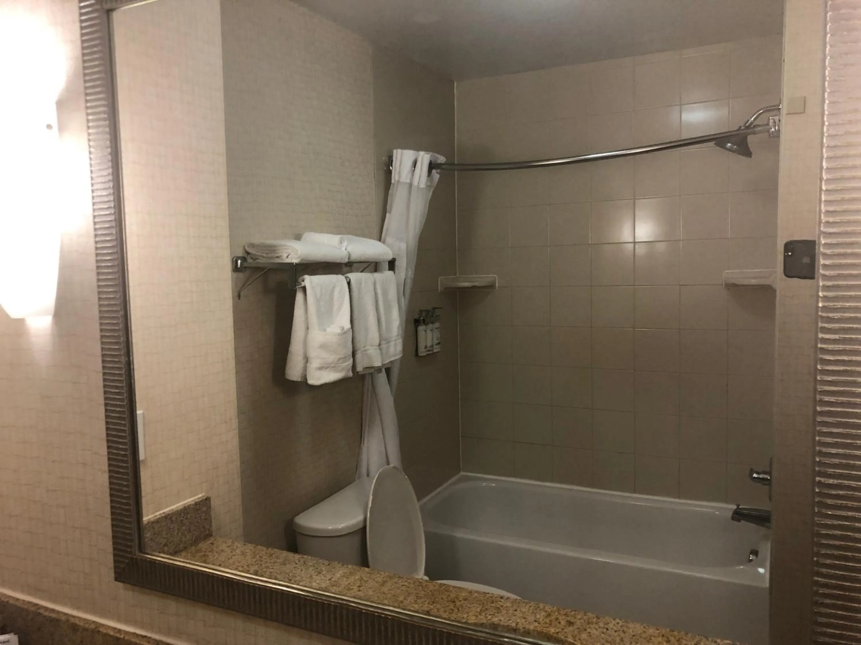 Shower in Holiday Inn Express Hotel & Suites Howell by IHG