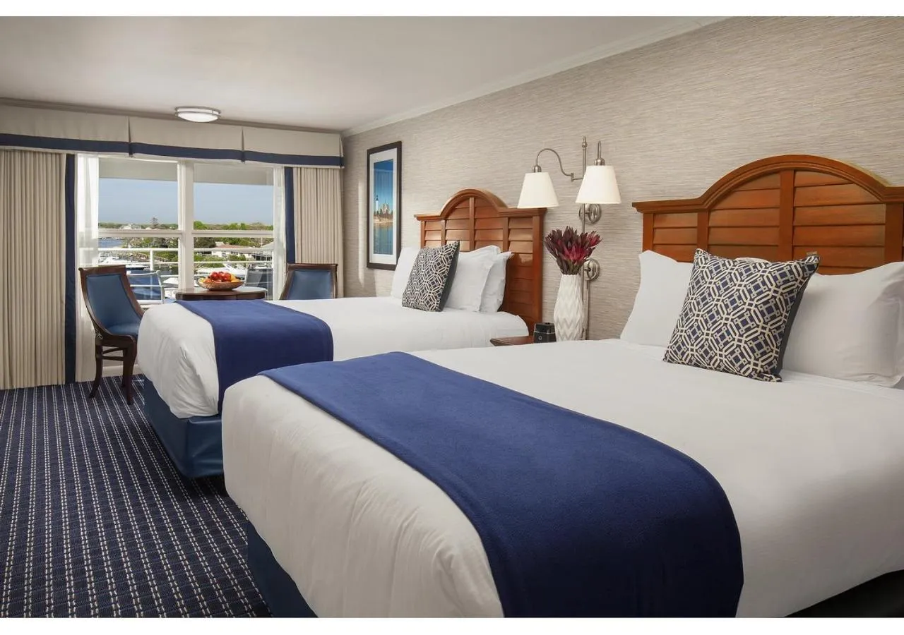 Decorative detail, Bed in Hyannis Harbor Hotel