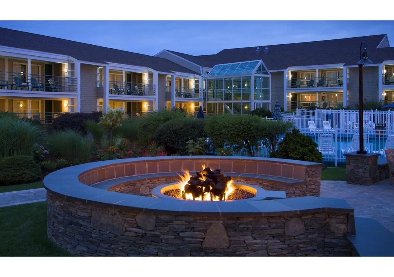Patio in Hyannis Harbor Hotel