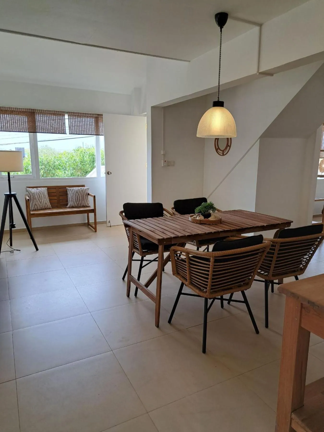 Food in BnBBonaire near the ocean