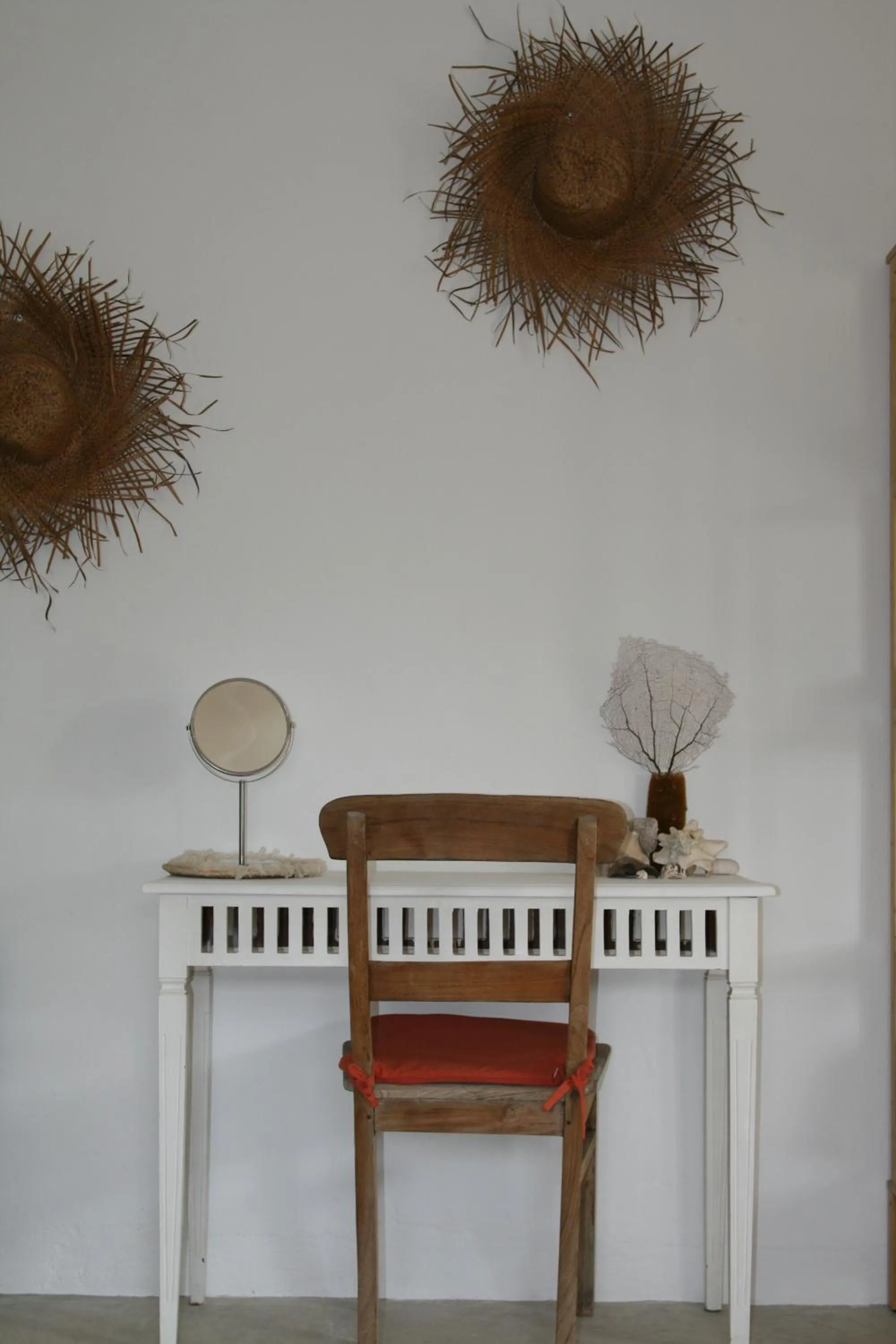Living room in BnBBonaire near the ocean