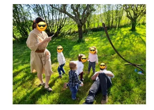 Garden in Le Logis D'Azé