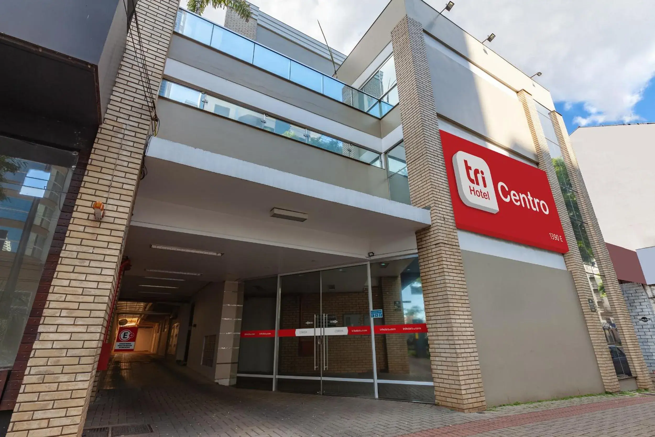 Property building in Tri Hotel Centro Chapecó Property building in Tri Hotel Centro Chapecó