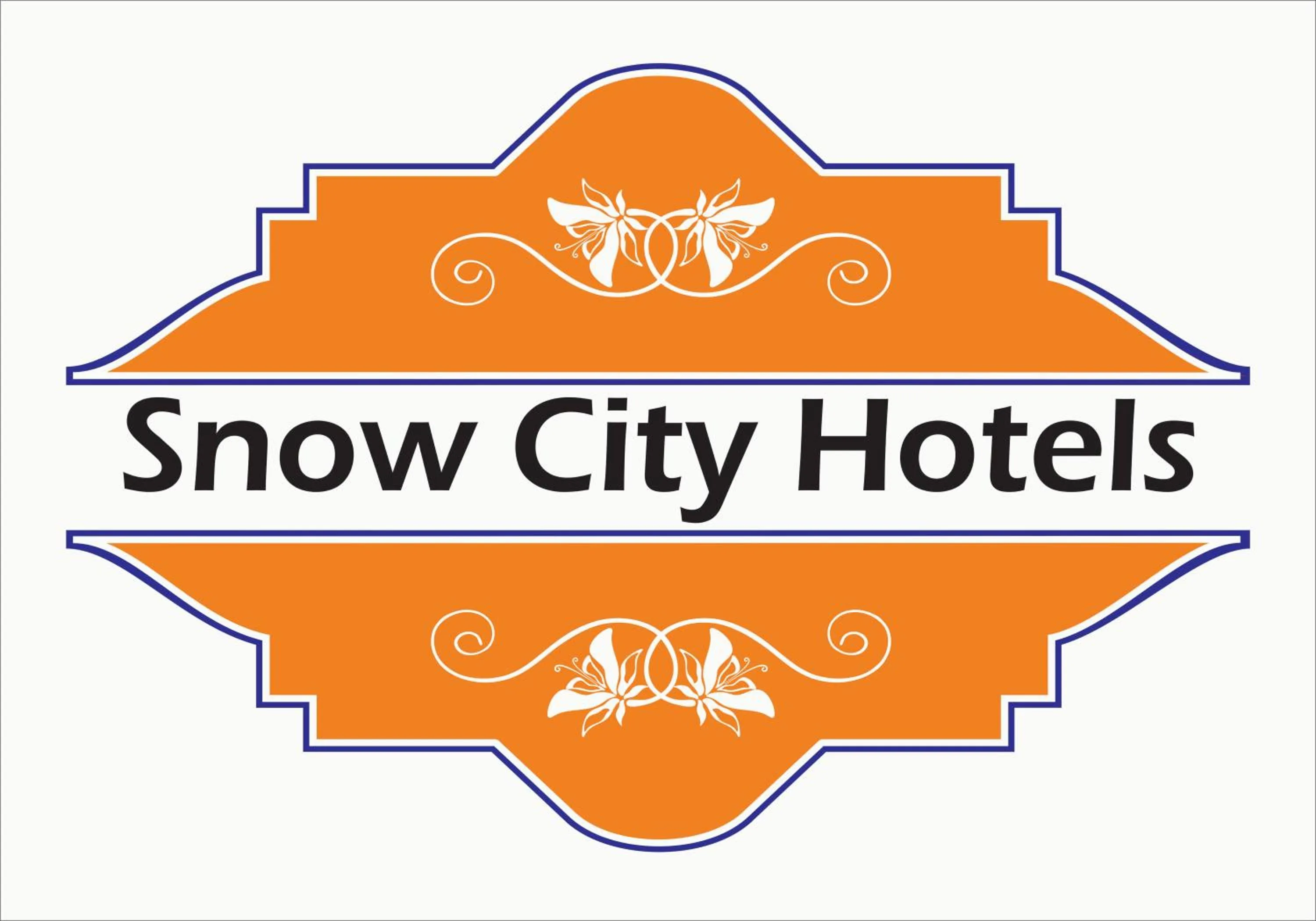 Property logo or sign in Hotel Mountain face by Snow City Hotels