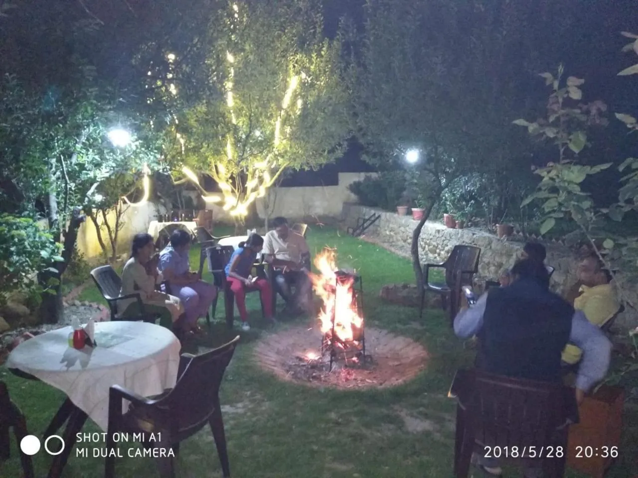 Garden in Hotel Mountain face by Snow City Hotels