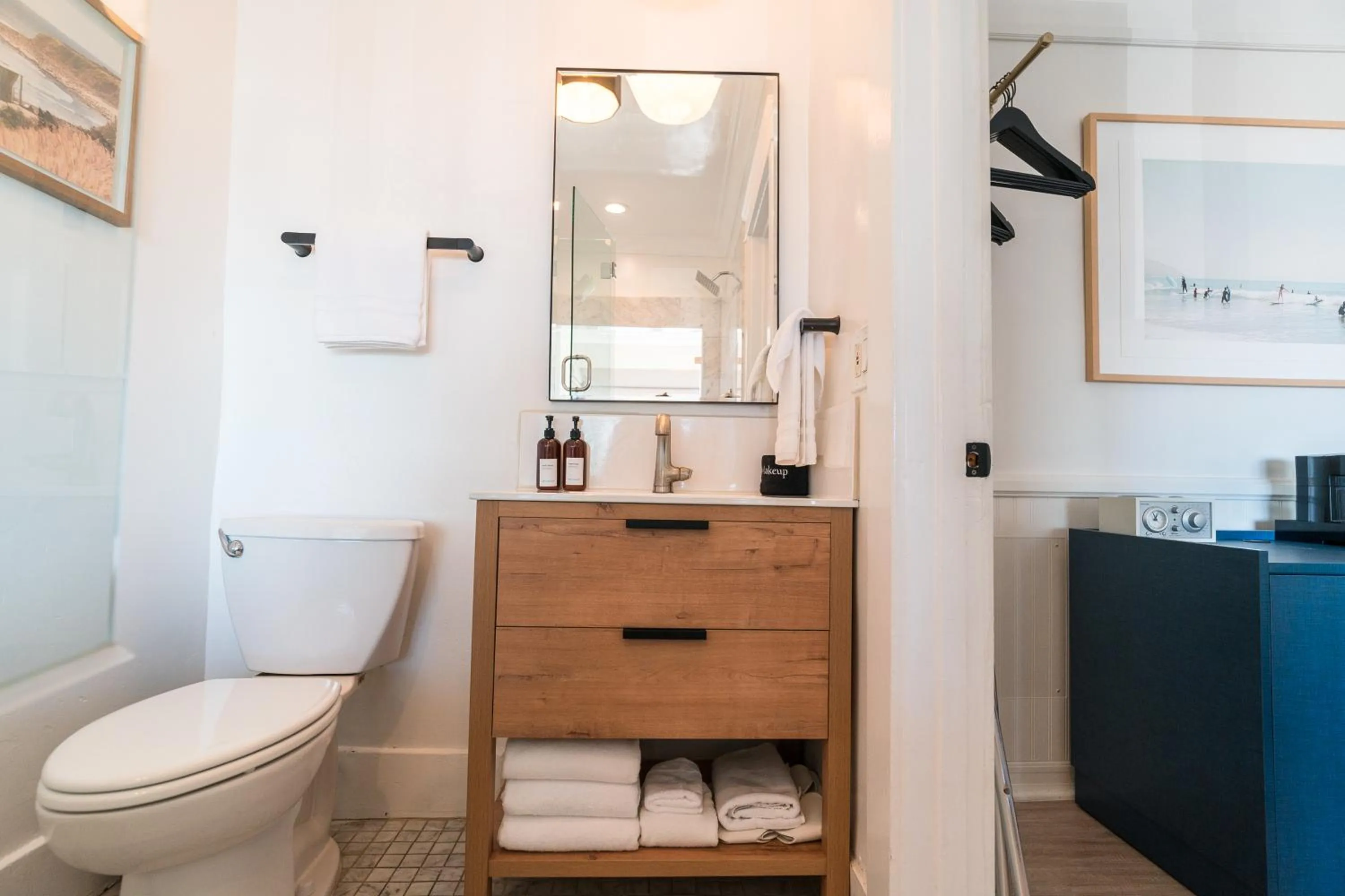 Toilet in Newport Beach Hotel