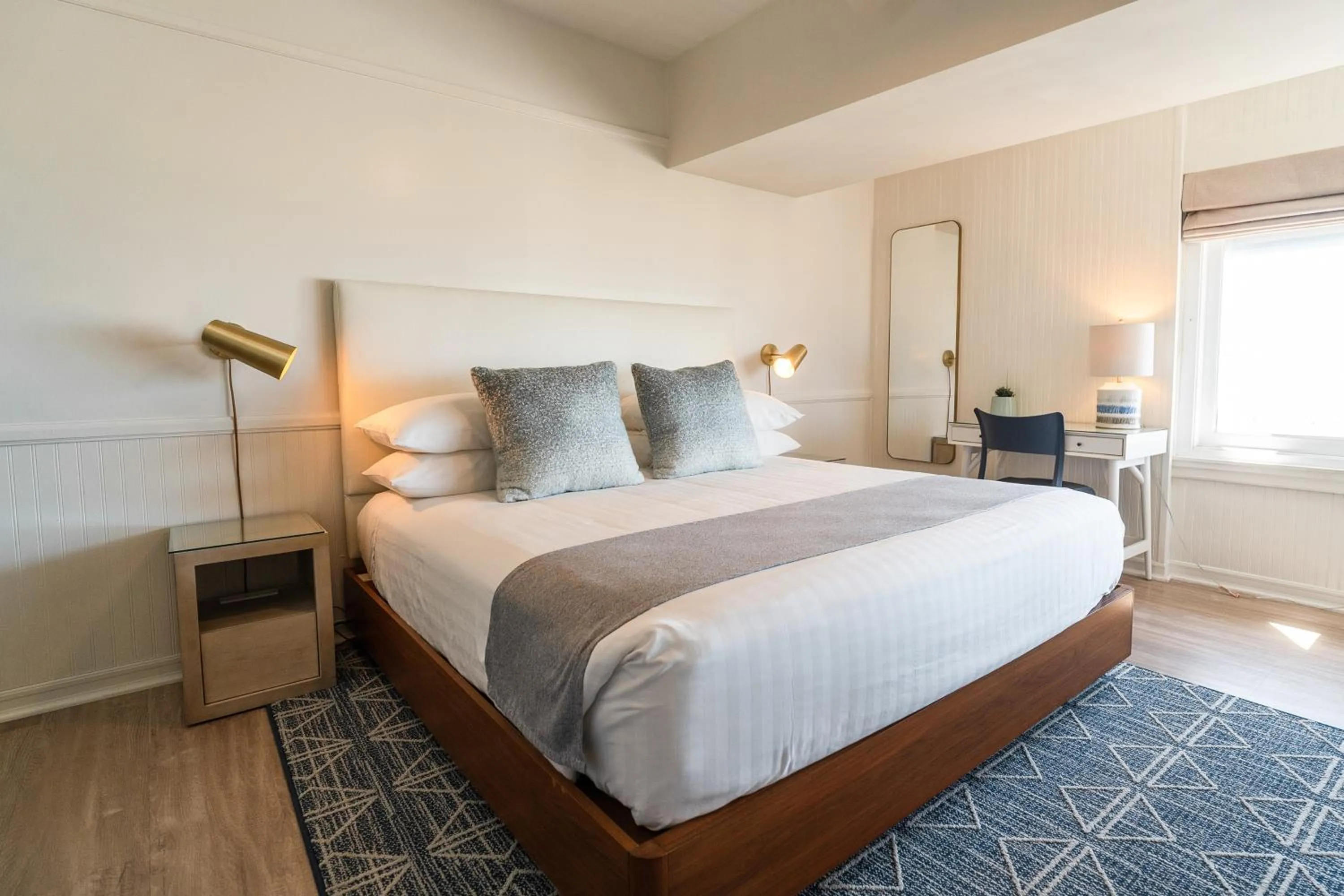 Bed in Newport Beach Hotel