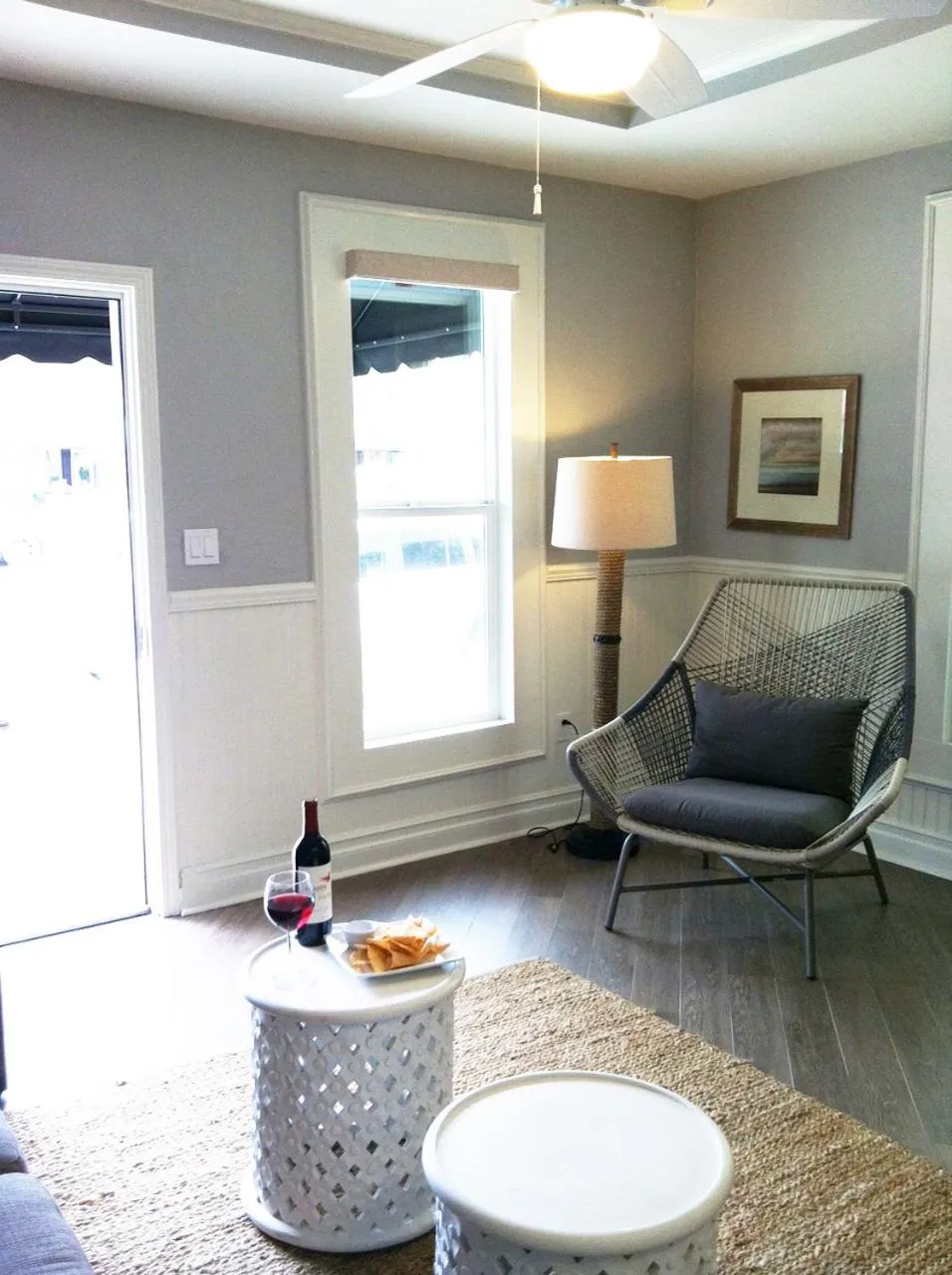 Seating area in Newport Beach Hotel