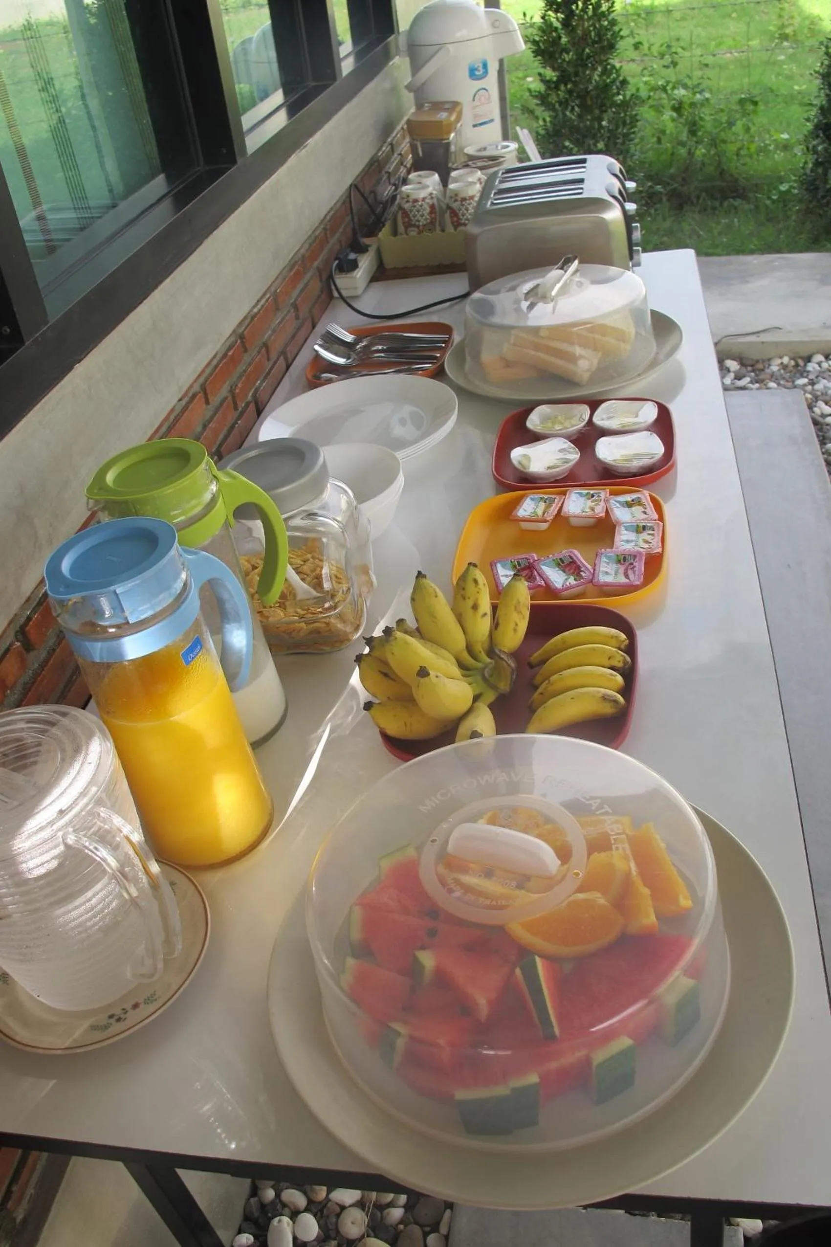 Continental breakfast in Sweet Dreams