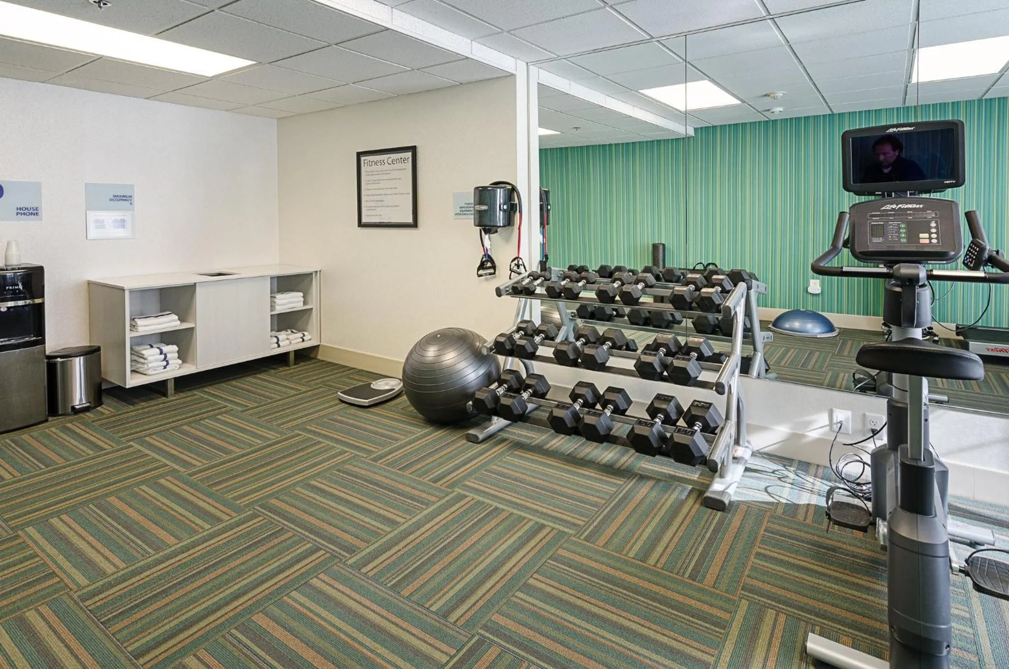 Fitness centre/facilities in Holiday Inn Express Lexington by IHG