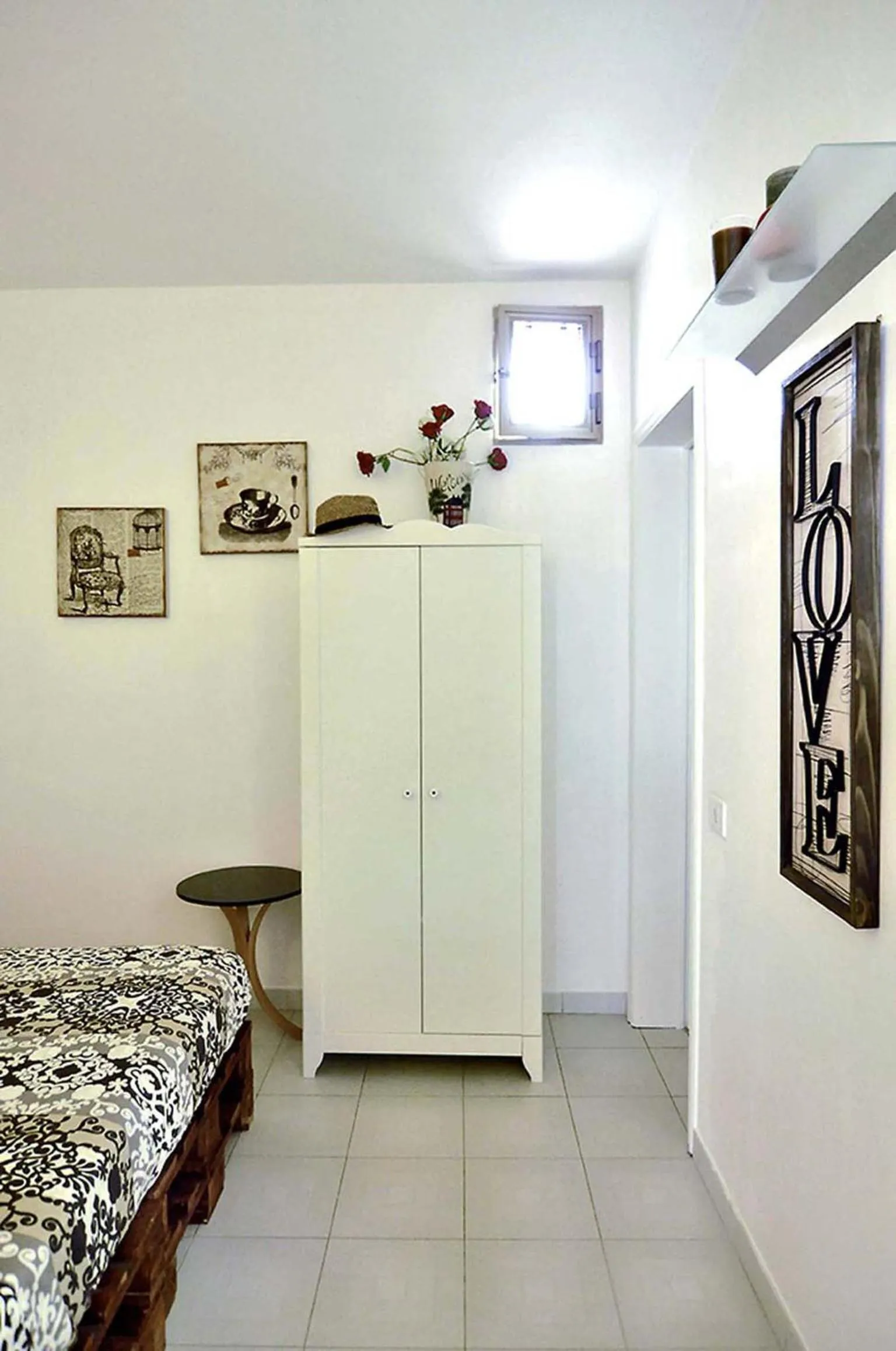 Photo of the whole room, Bed in A Casa di Anna