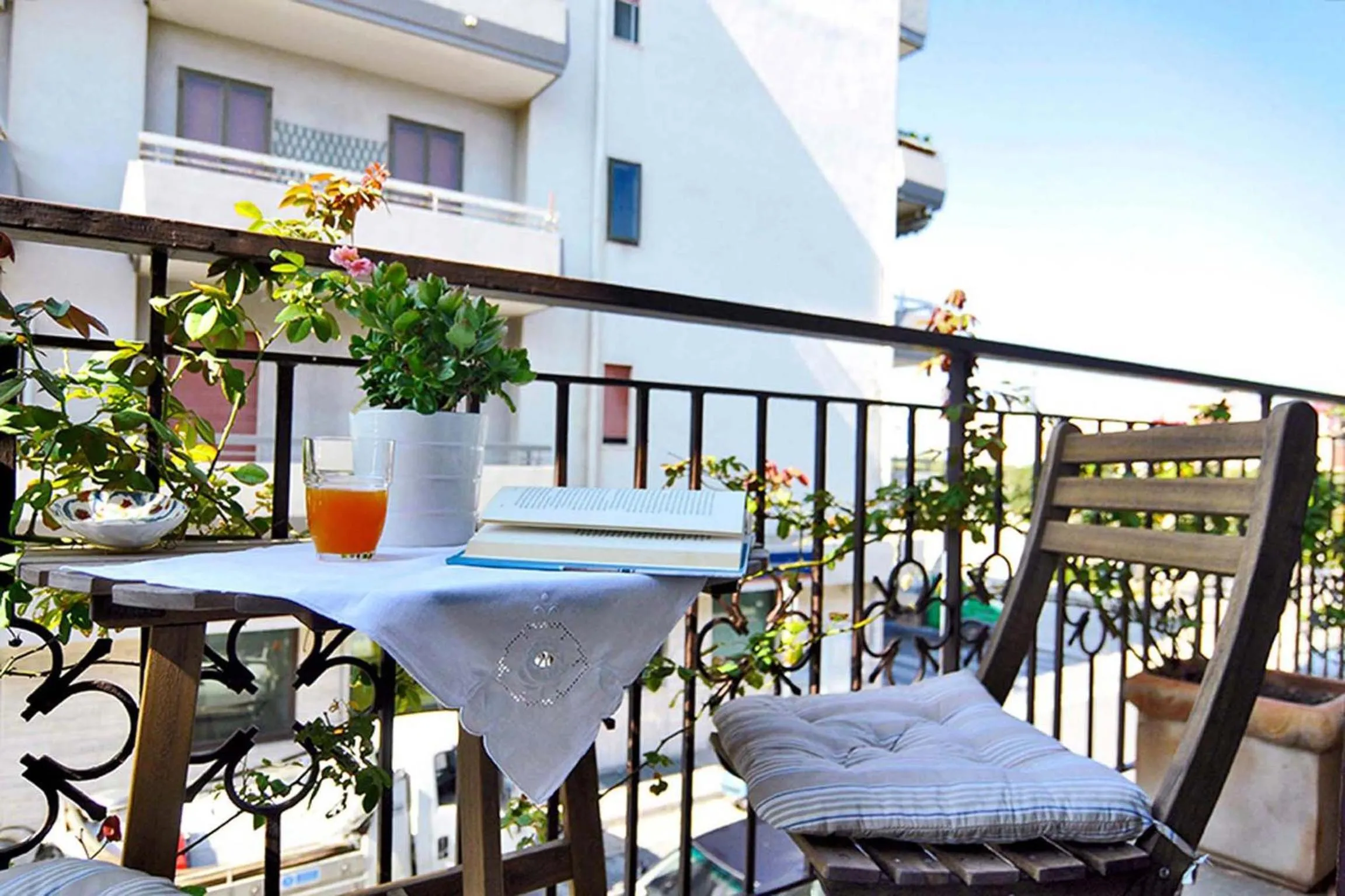 Balcony/Terrace in A Casa di Anna