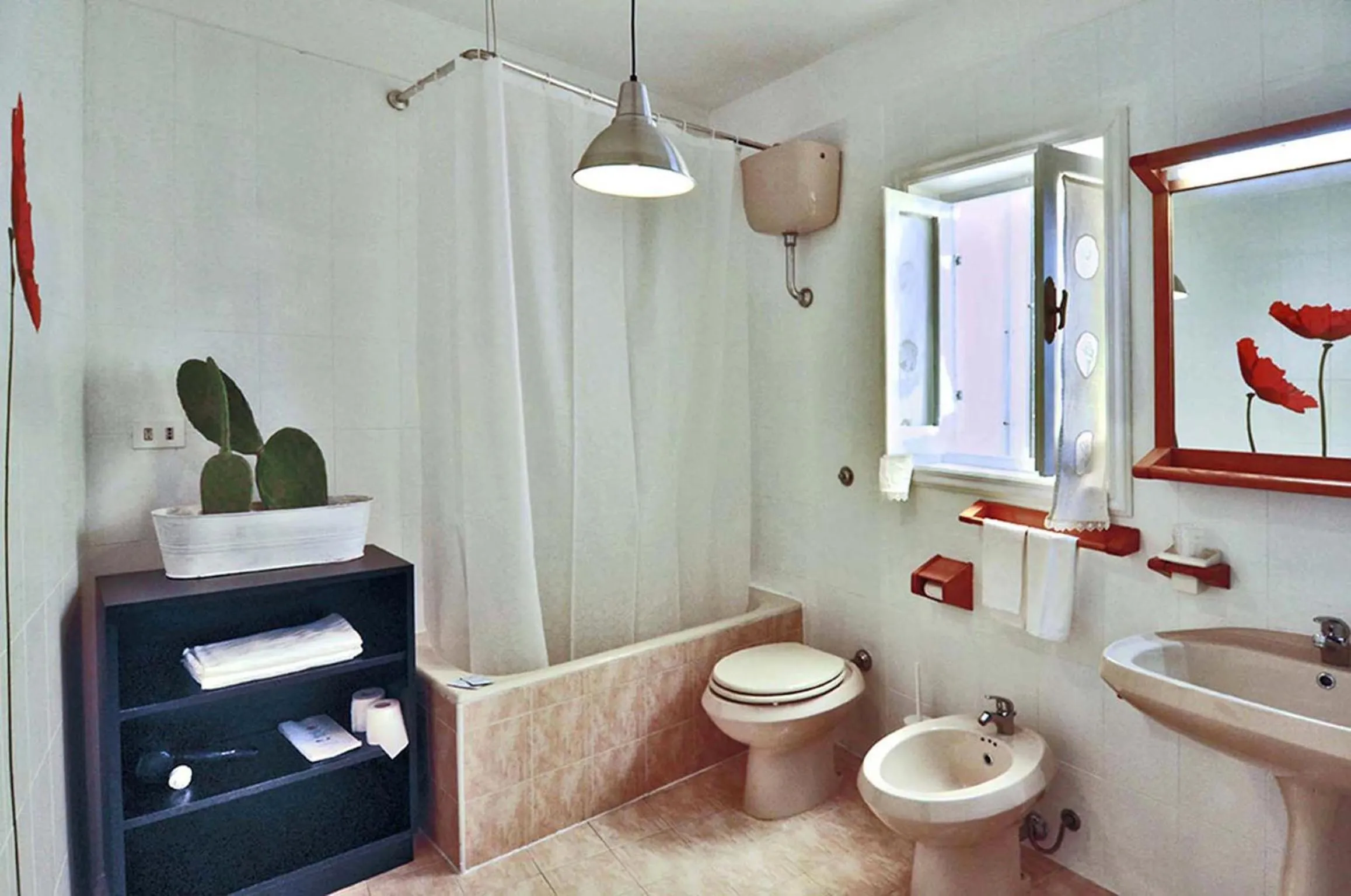 Shower in A Casa di Anna