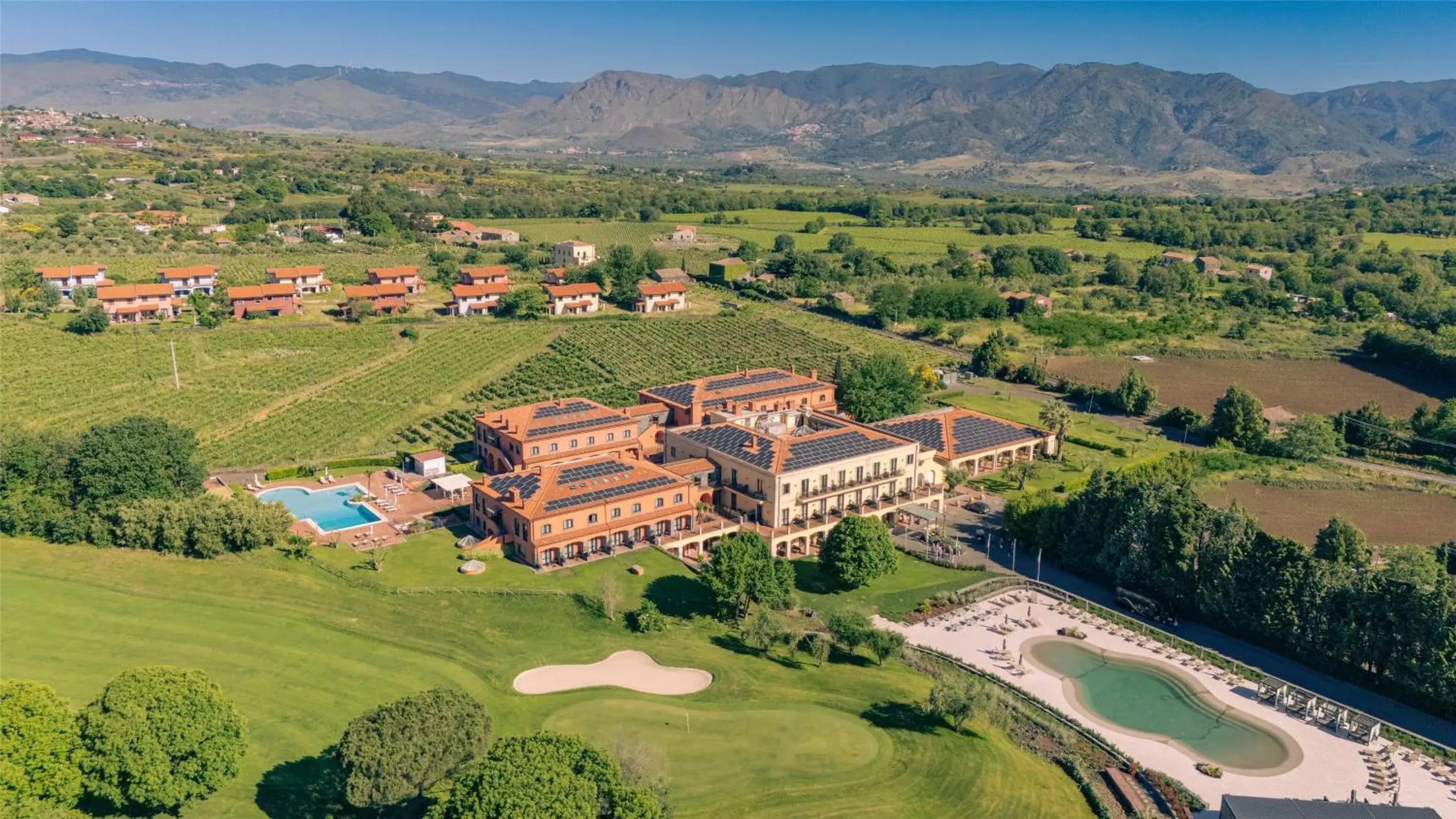 Property building in Picciolo Etna Golf Resort & Spa, Curio Collection by Hilton Property building in Picciolo Etna Golf Resort & Spa, Curio Collection by Hilton