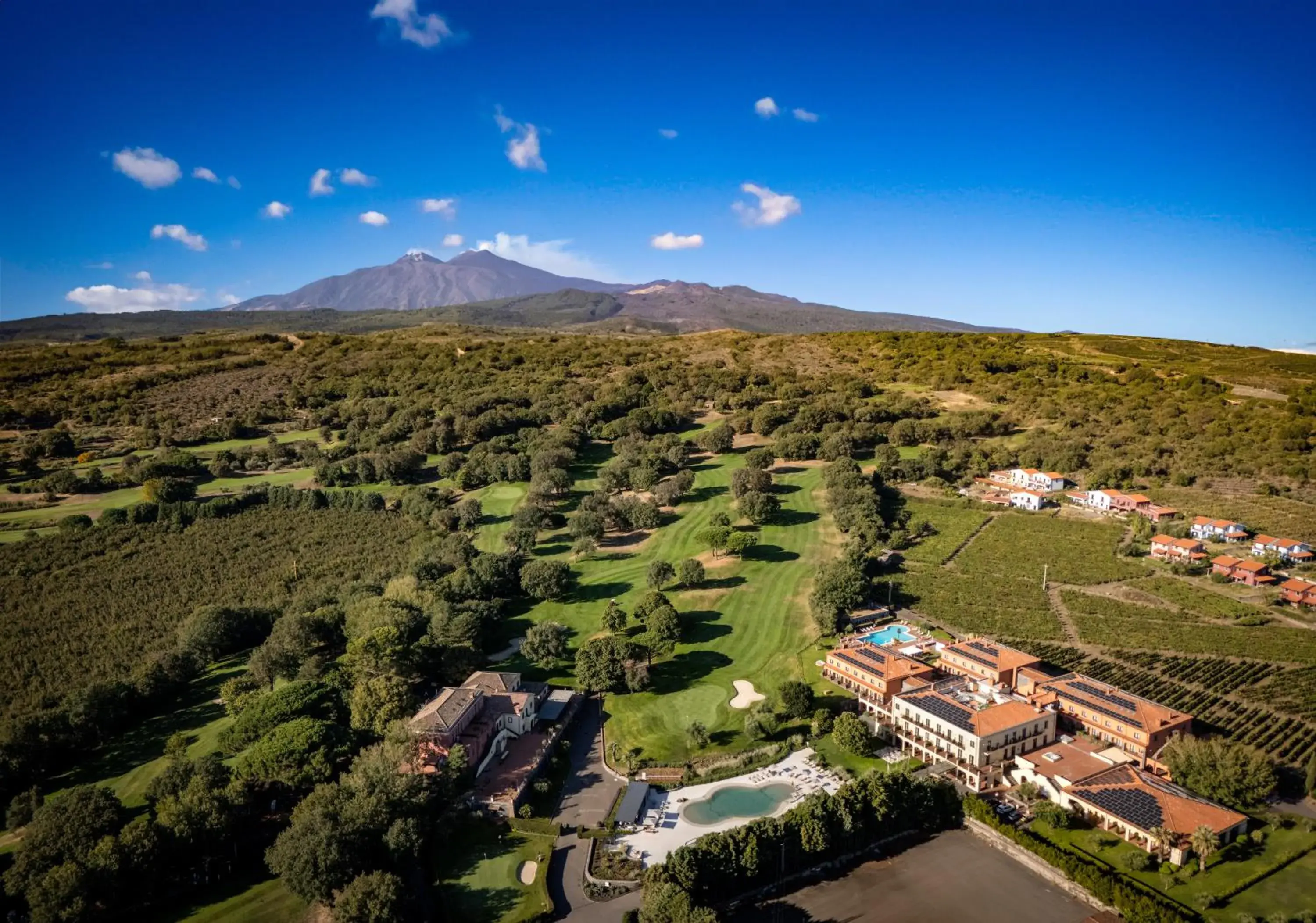 Bird's eye view in Picciolo Etna Golf Resort & Spa, Curio Collection by Hilton Bird's eye view in Picciolo Etna Golf Resort & Spa, Curio Collection by Hilton