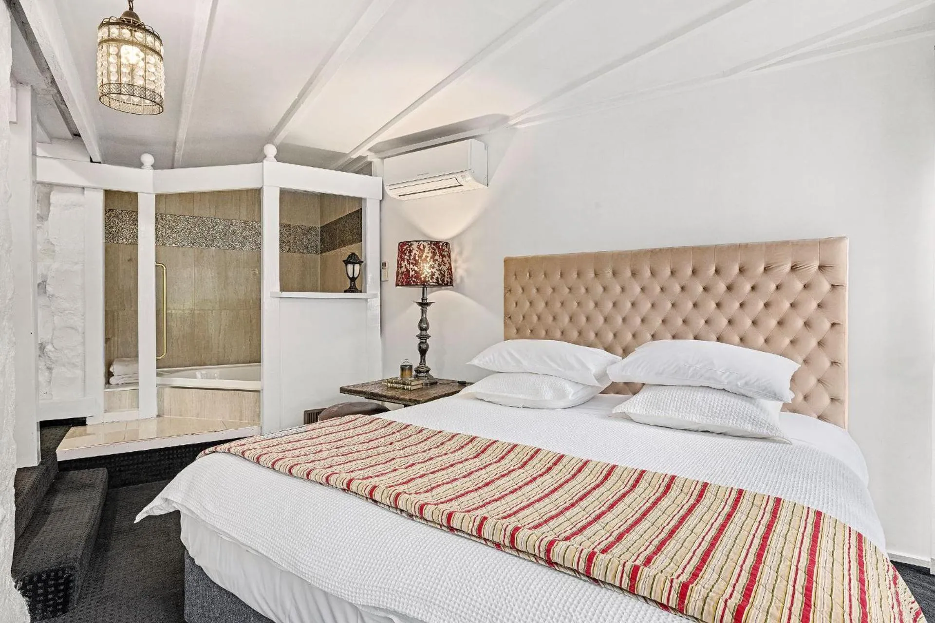 Bed in A Loft In The Mill Boutique Accommodation