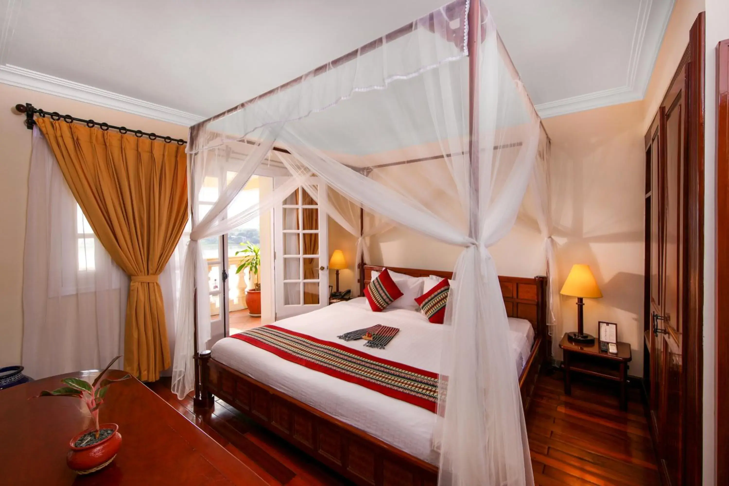 Bedroom, Bed in Victoria Chau Doc Hotel Bedroom, Bed in Victoria Chau Doc Hotel