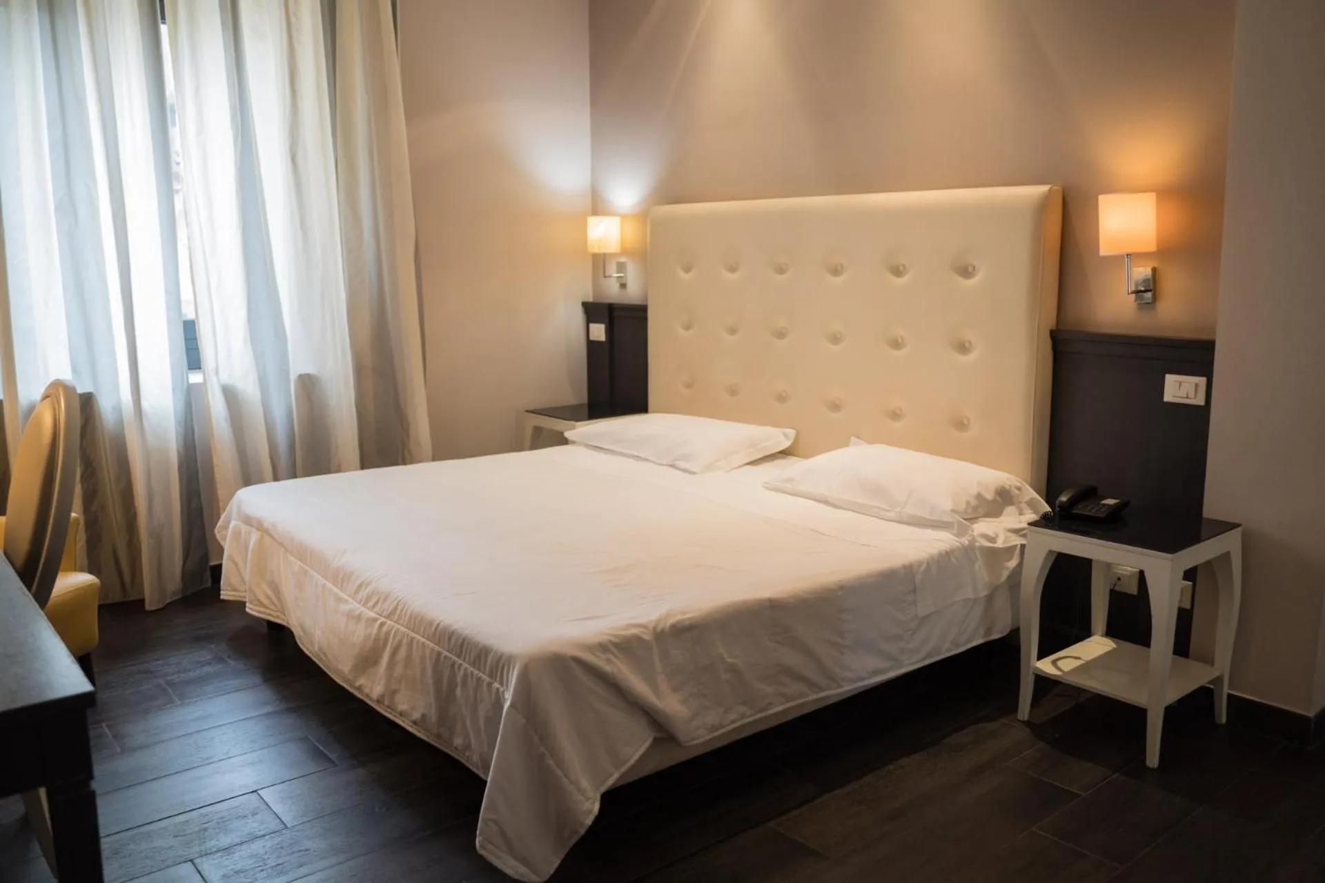 Bed in Hotel Mediterraneo