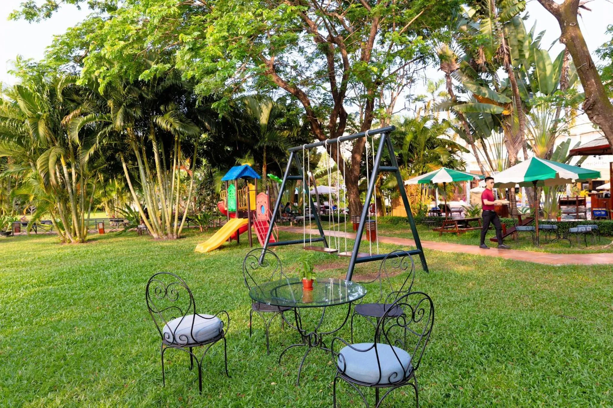 Children play ground in Victoria Can Tho Resort