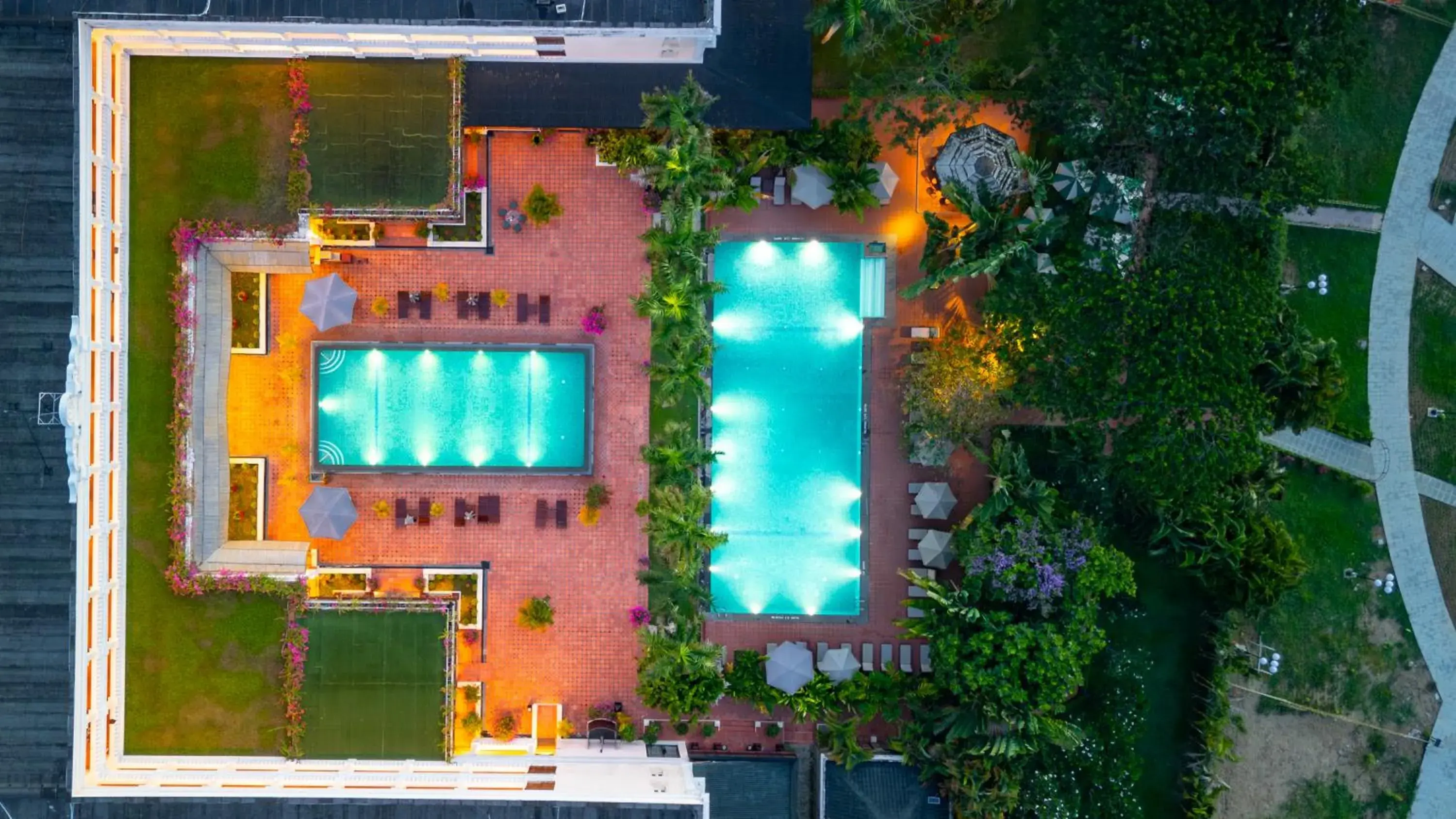 Property building in Victoria Can Tho Resort Property building in Victoria Can Tho Resort