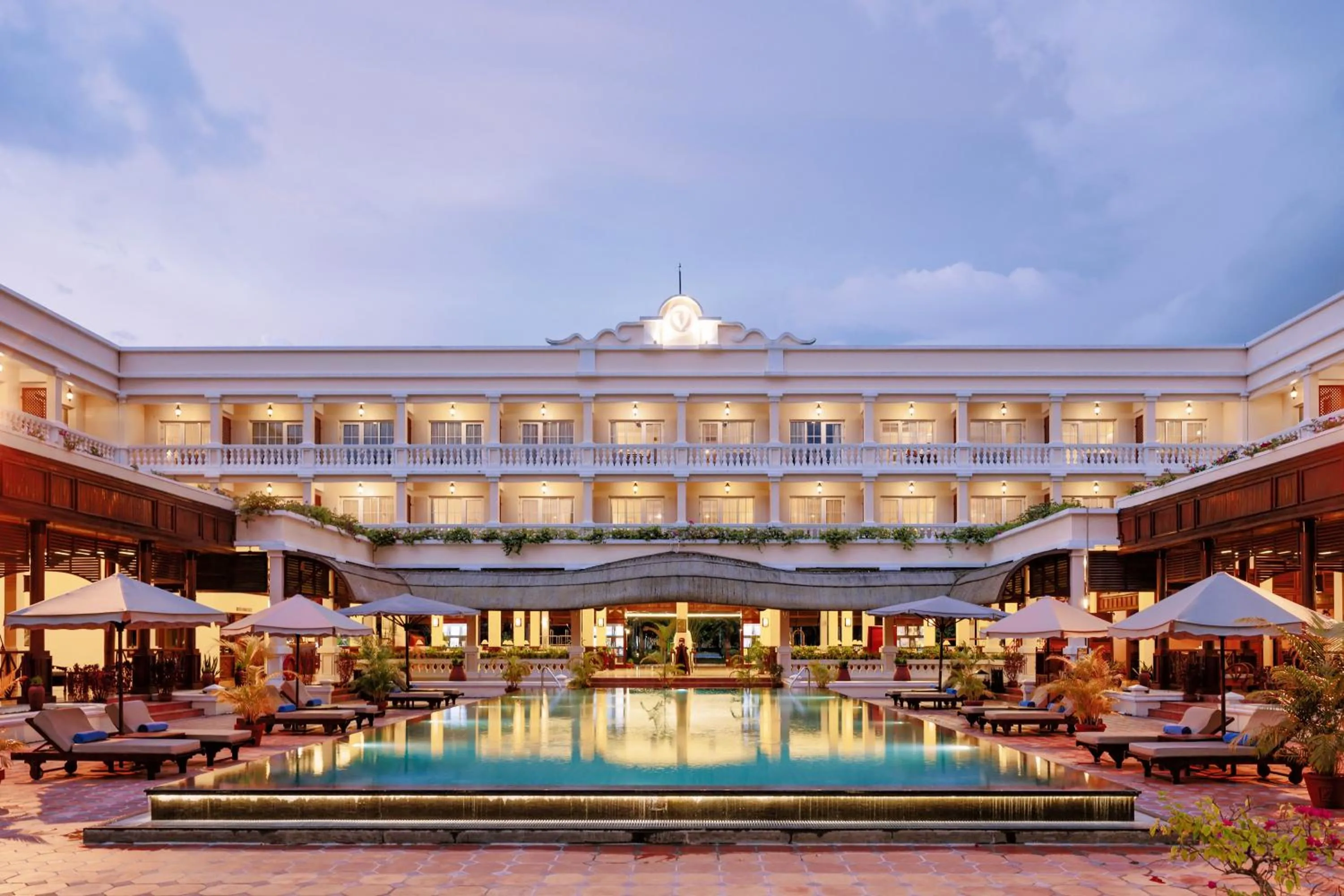 Swimming pool in Victoria Can Tho Resort