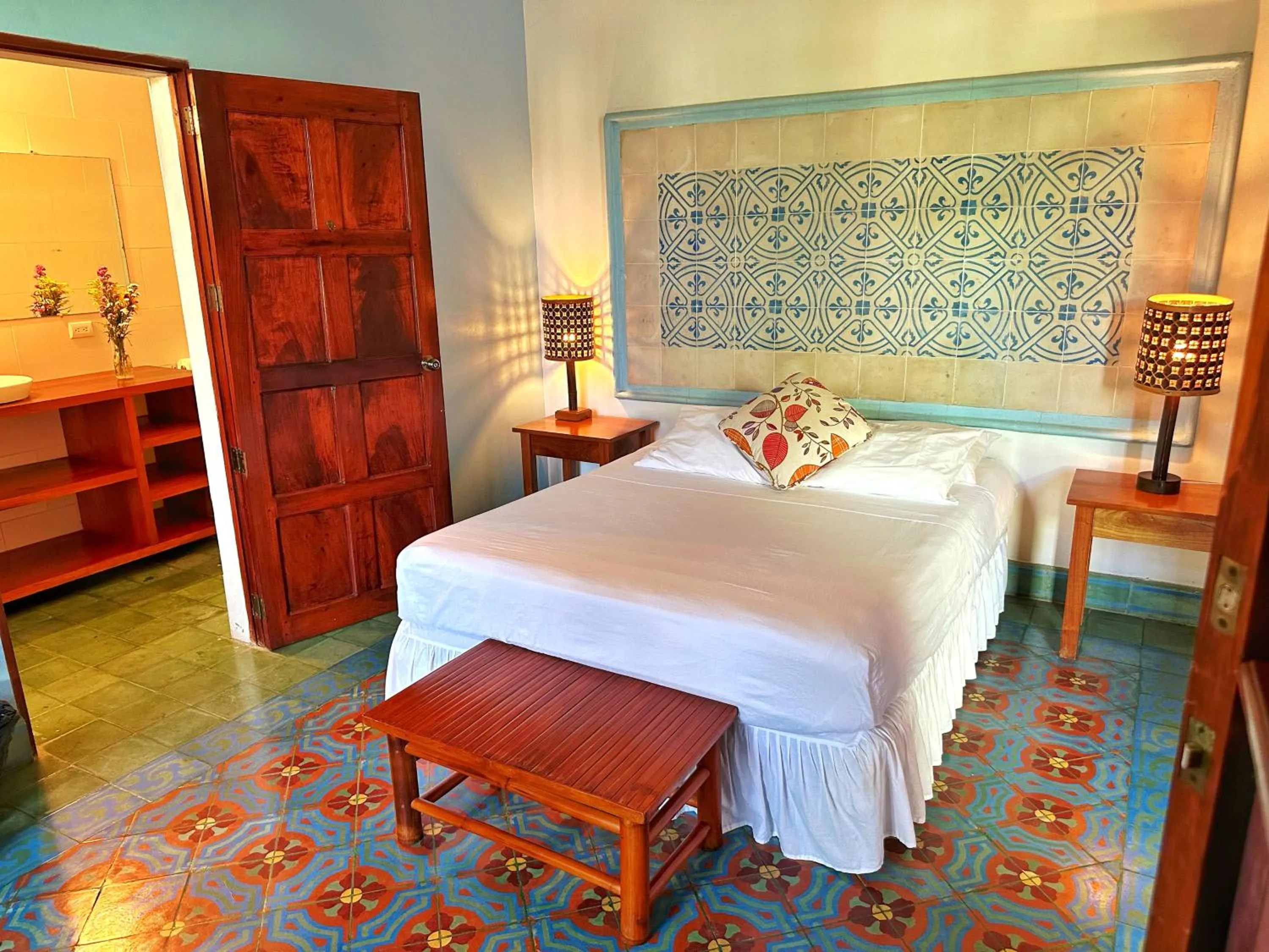 Bed in Hotel La Polvora