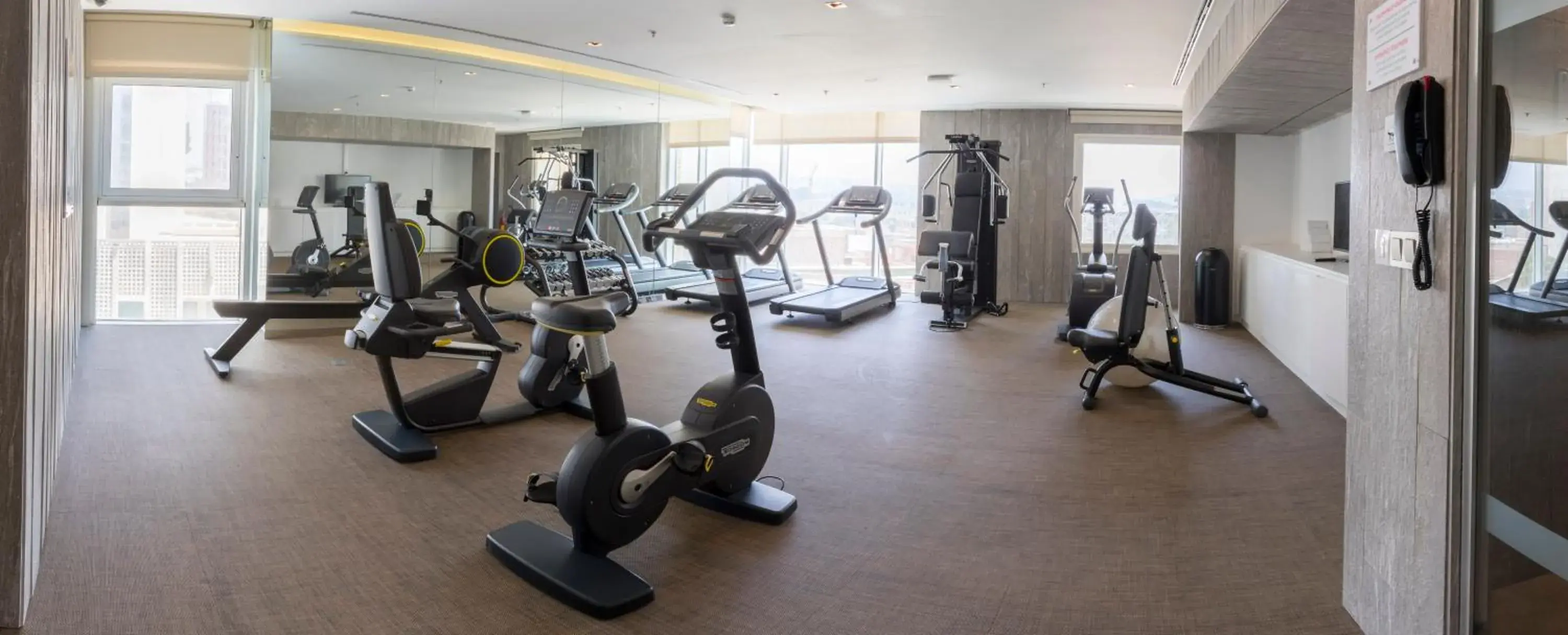Fitness centre/facilities in Holiday Inn Algiers - Cheraga Tower by IHG Fitness centre/facilities in Holiday Inn Algiers - Cheraga Tower by IHG