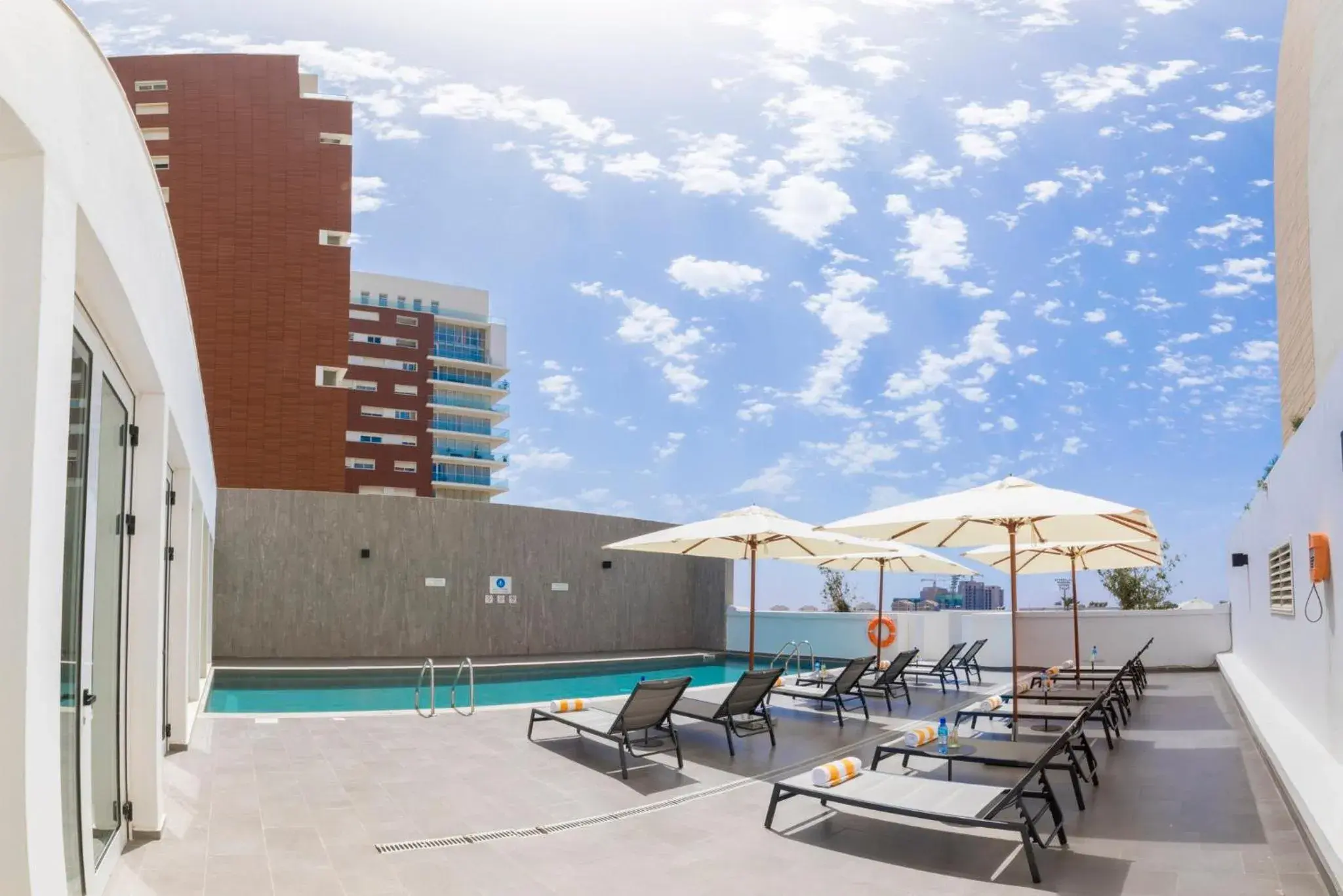 Swimming pool in Holiday Inn Algiers - Cheraga Tower by IHG Swimming pool in Holiday Inn Algiers - Cheraga Tower by IHG