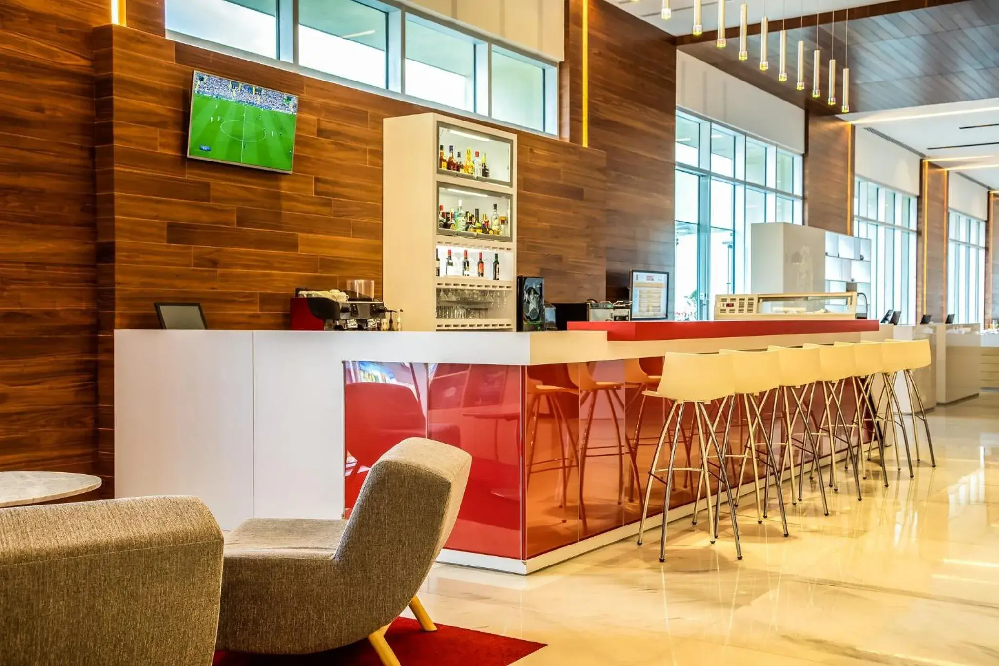 Lounge or bar in Fiesta Inn Pachuca Gran Patio Lounge or bar in Fiesta Inn Pachuca Gran Patio